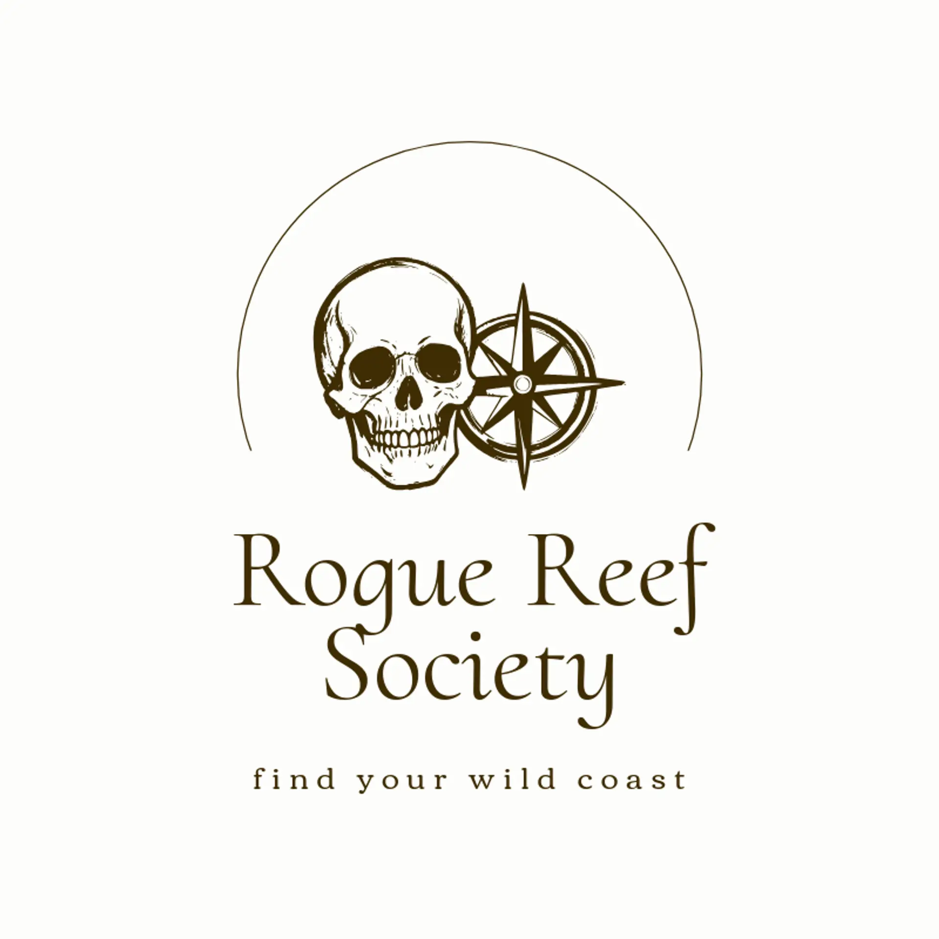 Rogue Reef Society logo for pirate