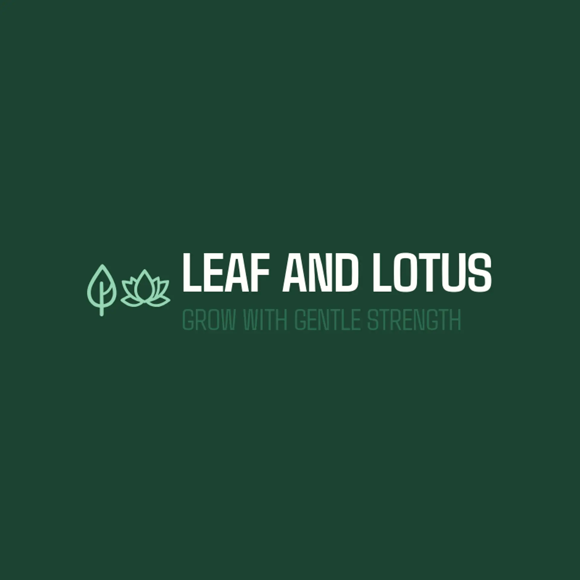 Leaf And Lotus logo for jainism