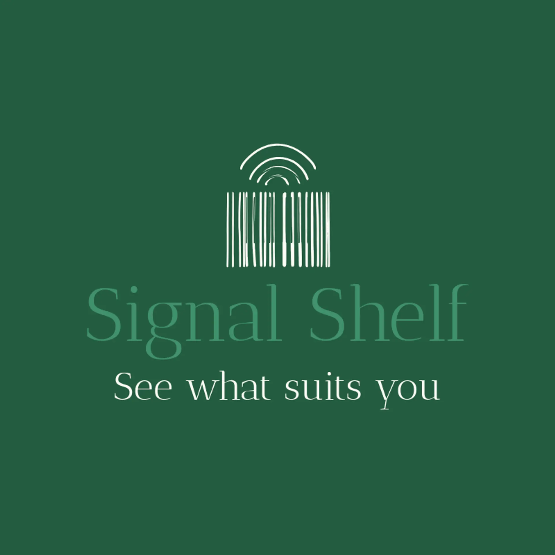 Signal Shelf logo for store