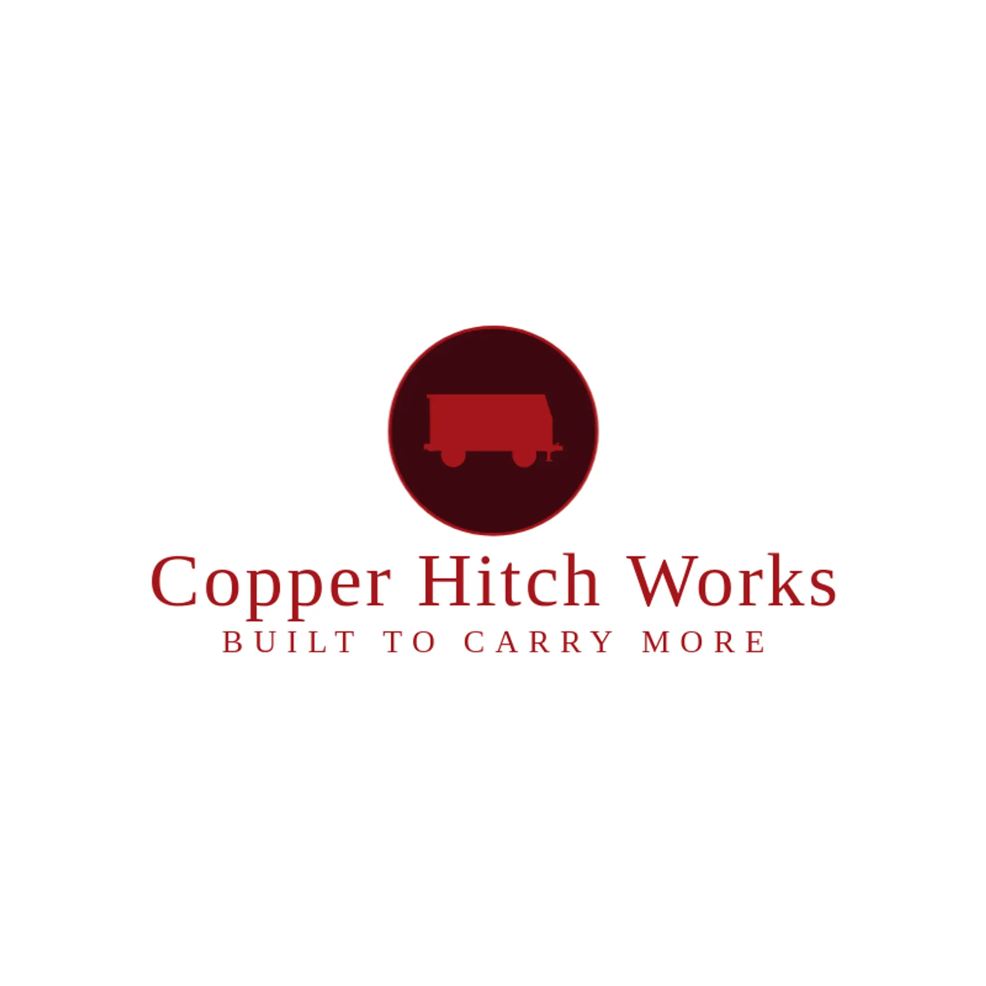 Copper Hitch Works logo for trailer