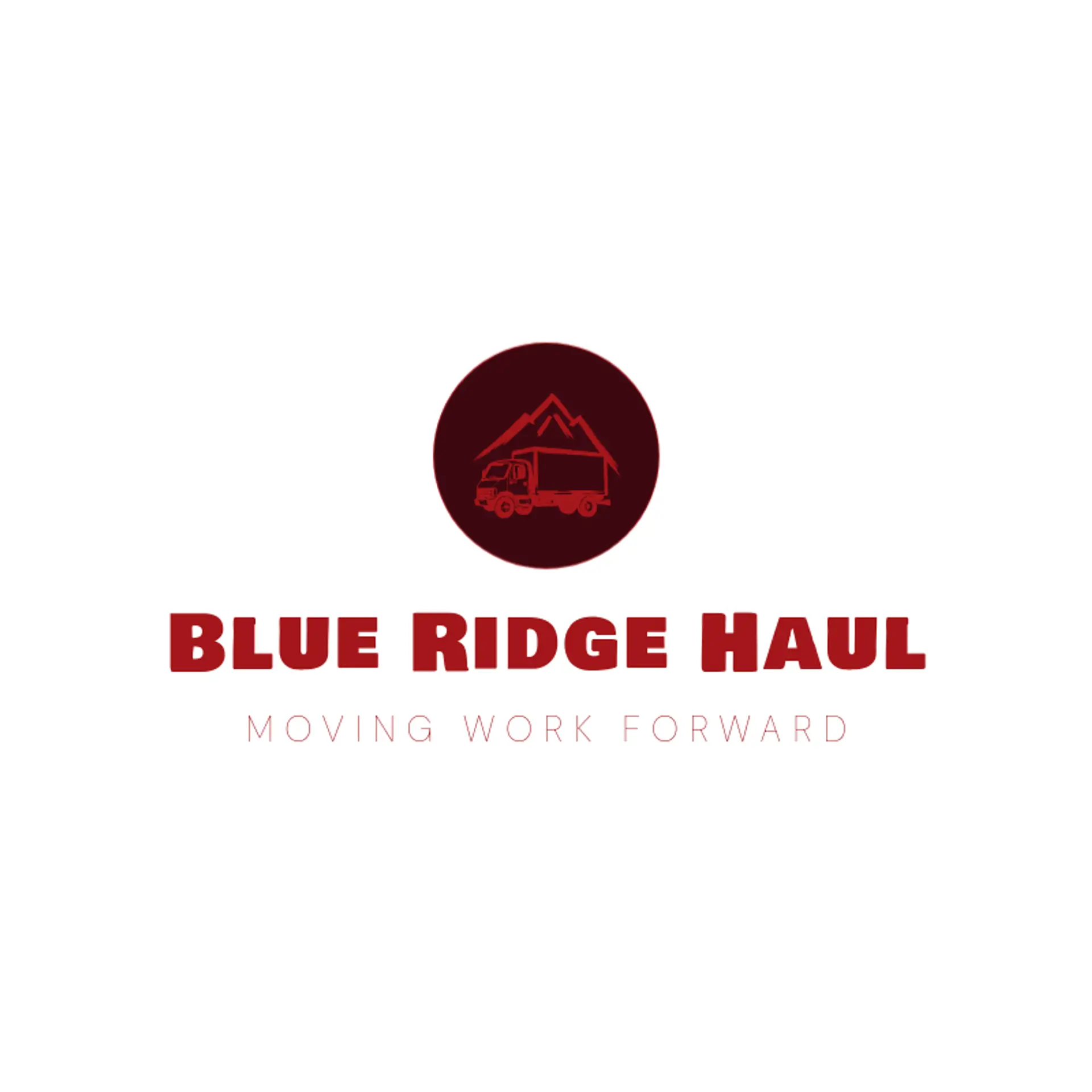 Blue Ridge Haul logo for truck