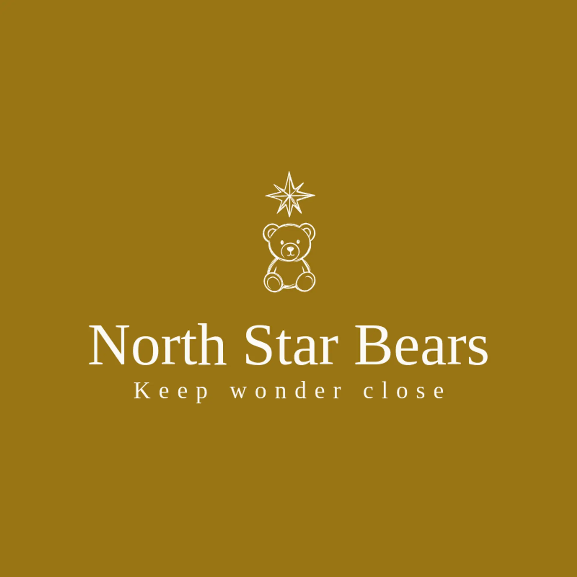North Star Bears logo for teddy bear