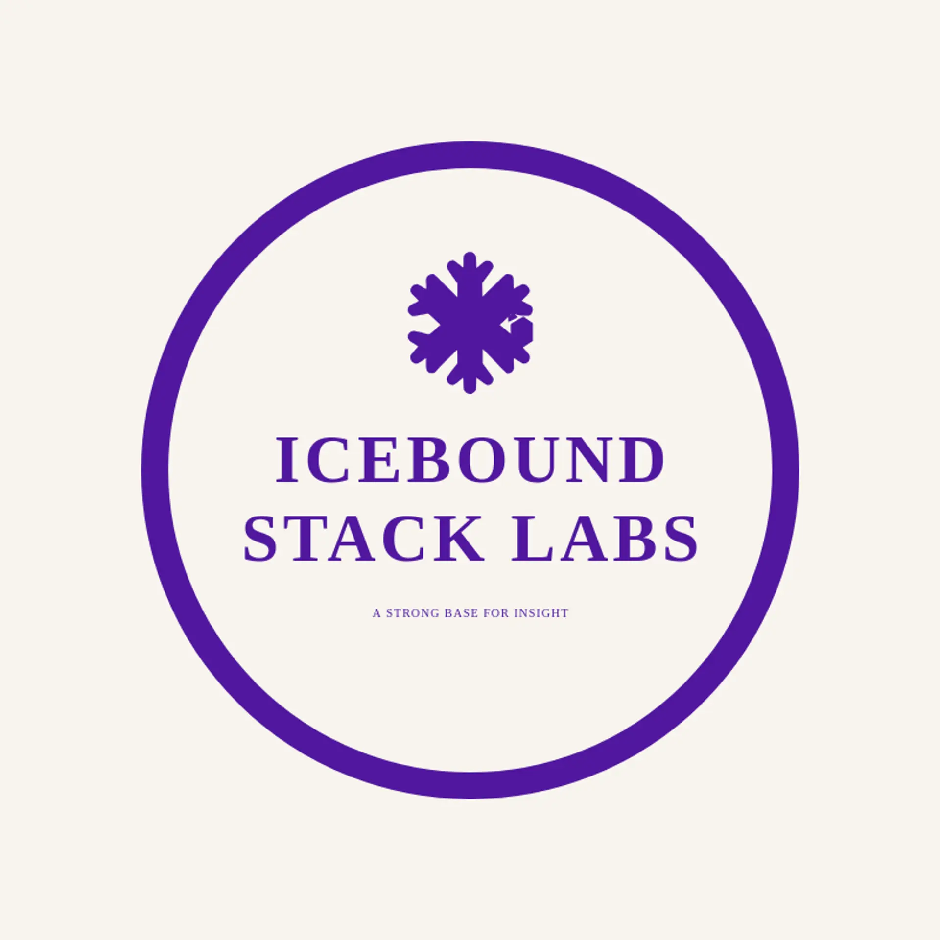 Icebound Stack Labs logo for snowflake