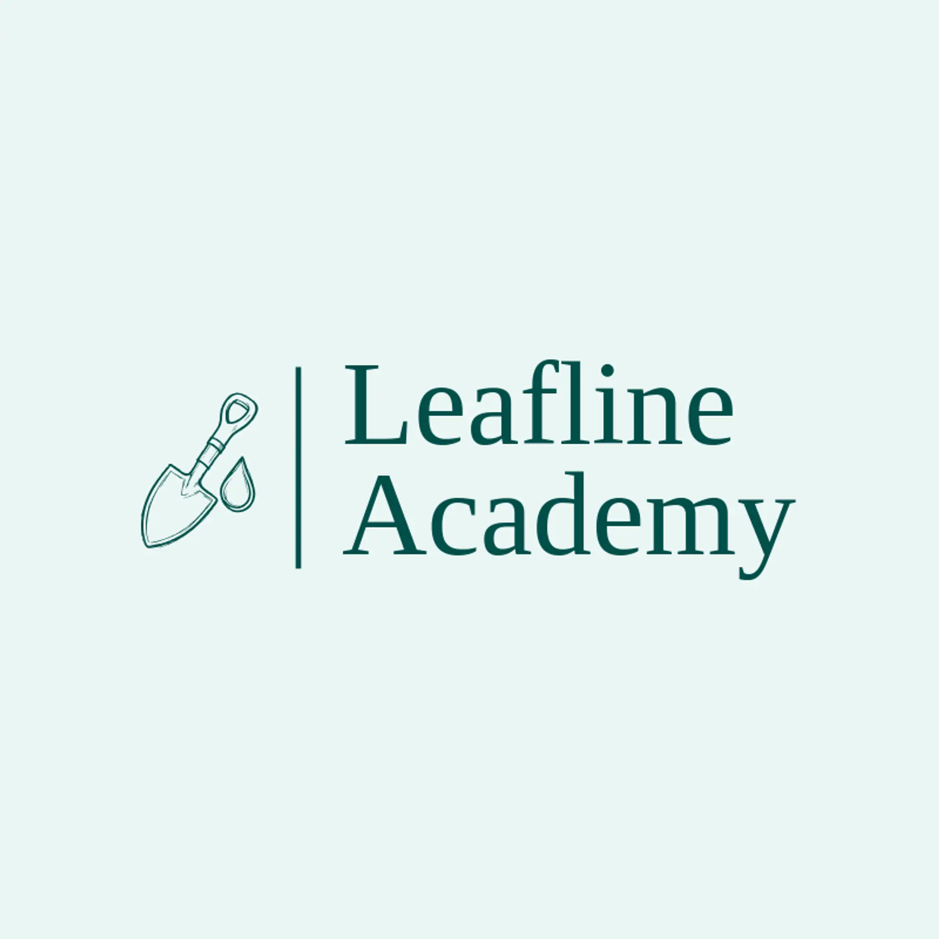 Leafline Academy logo for greenhouse