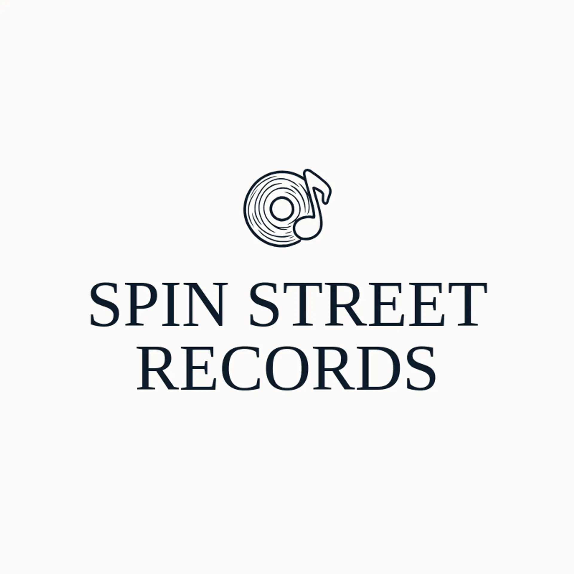 Spin Street Records logo for vinyl