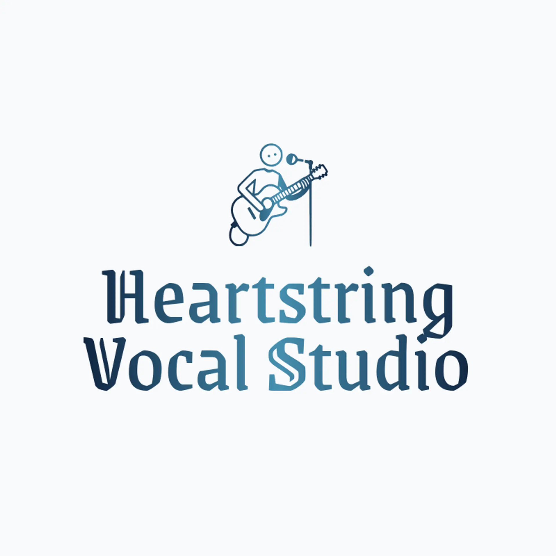 Heartstring Vocal Studio logo for singer