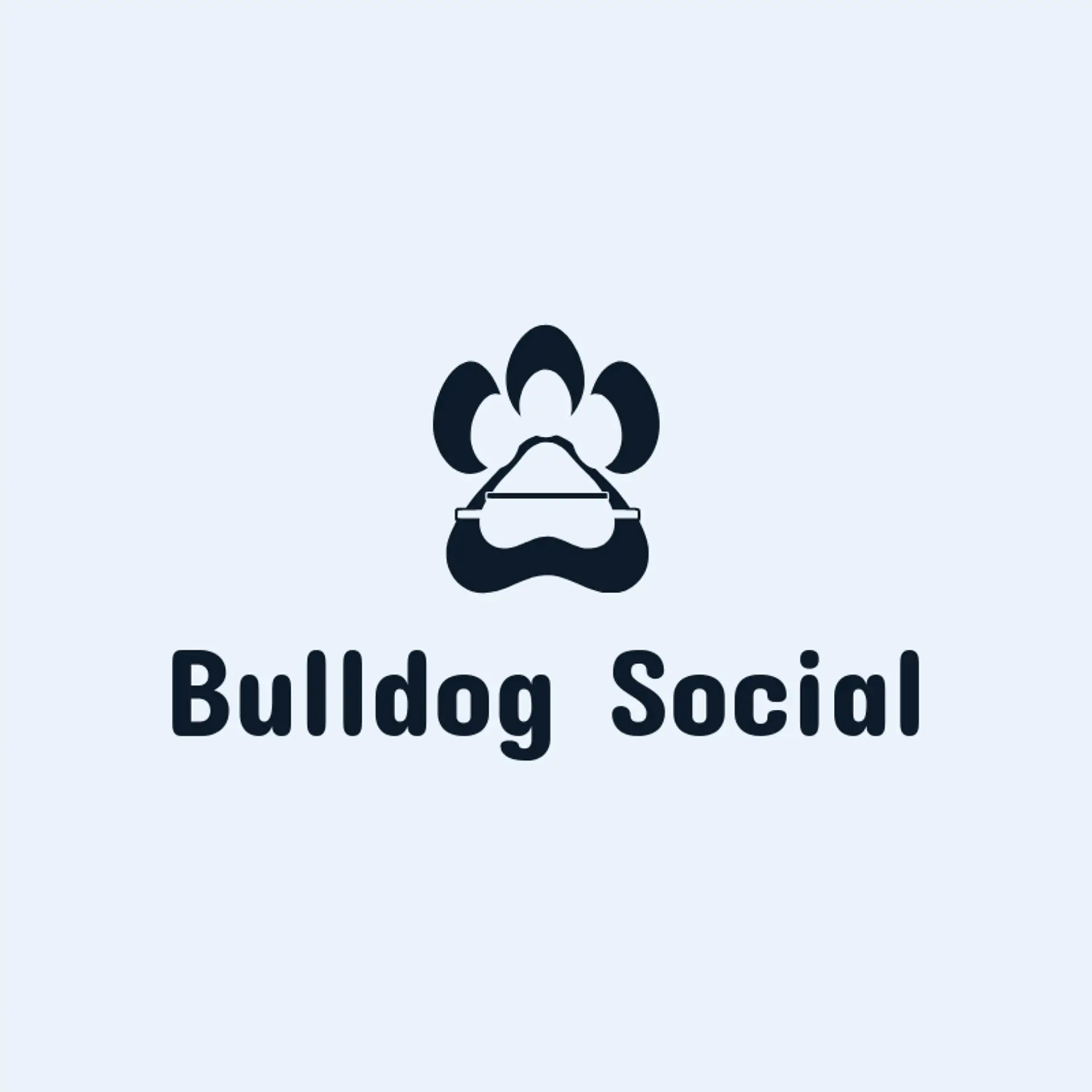 Bulldog Social logo for bulldog