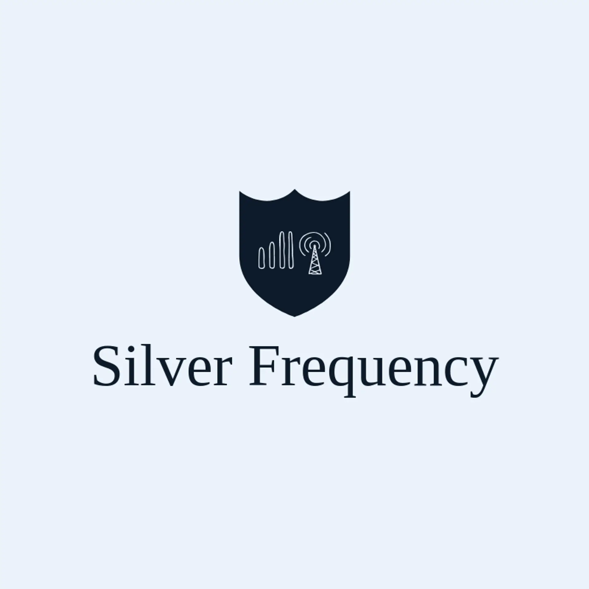 Silver Frequency logo for static