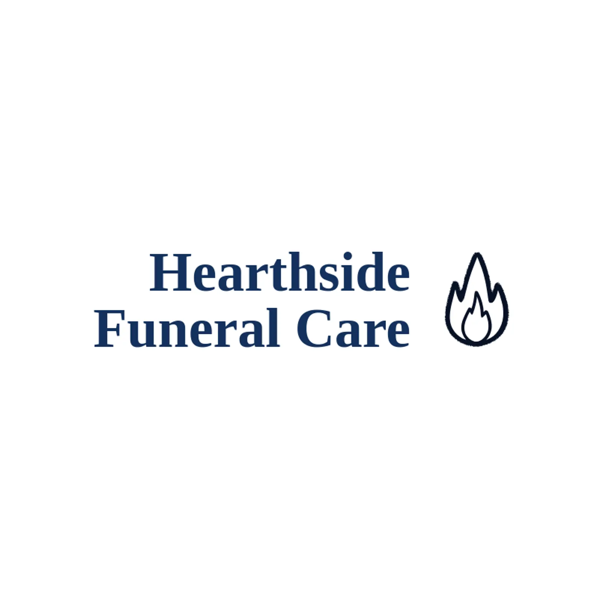 Hearthside Funeral Care logo for funeral home