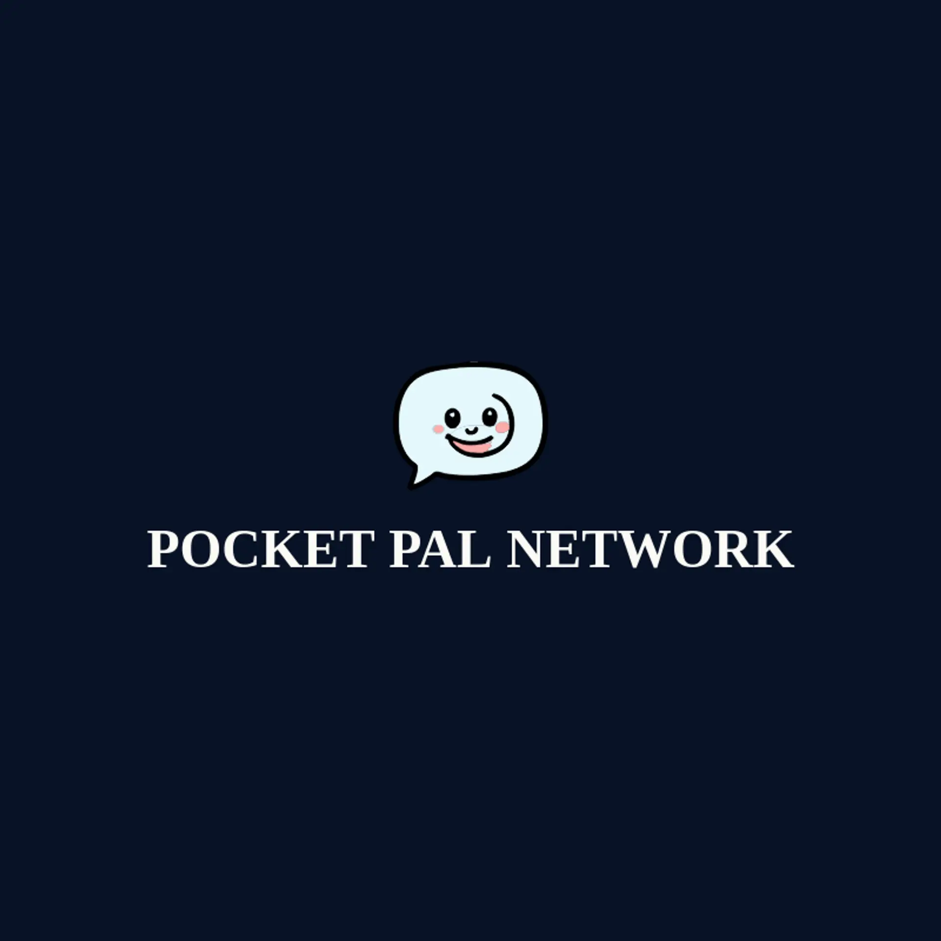 Pocket Pal Network logo for messenger