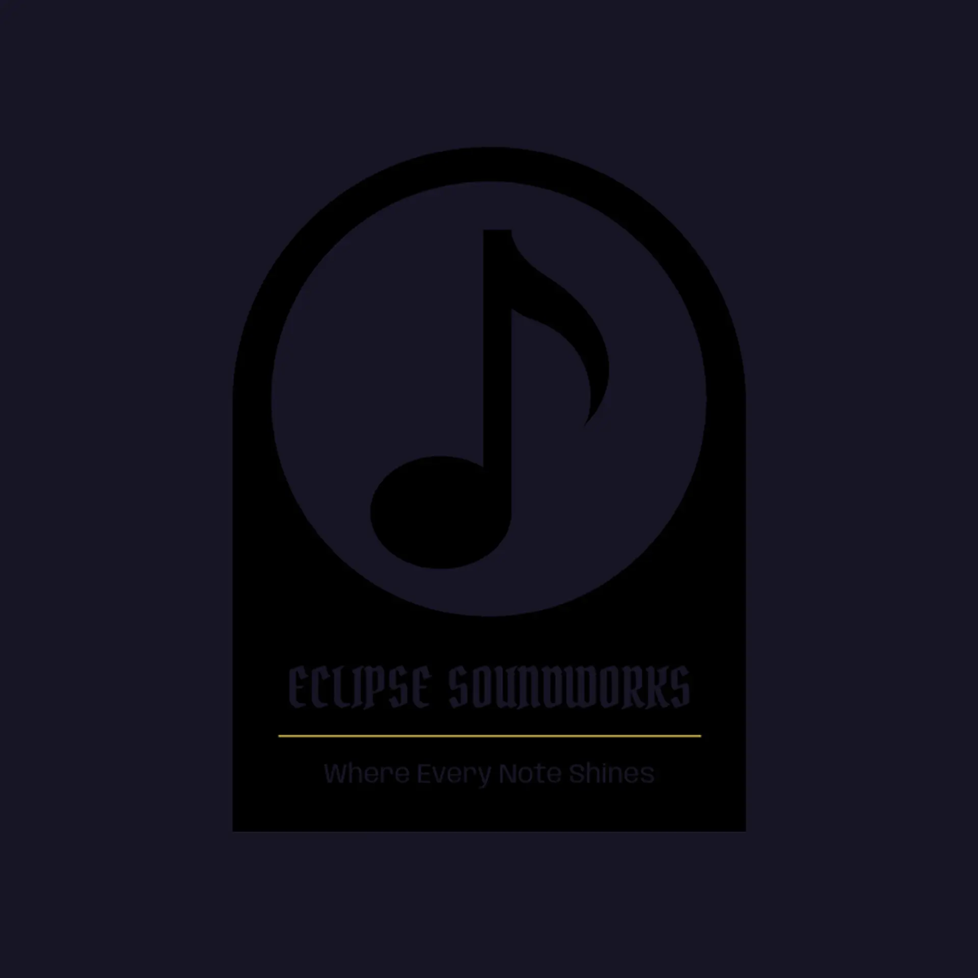 Resonate Records logo for music label