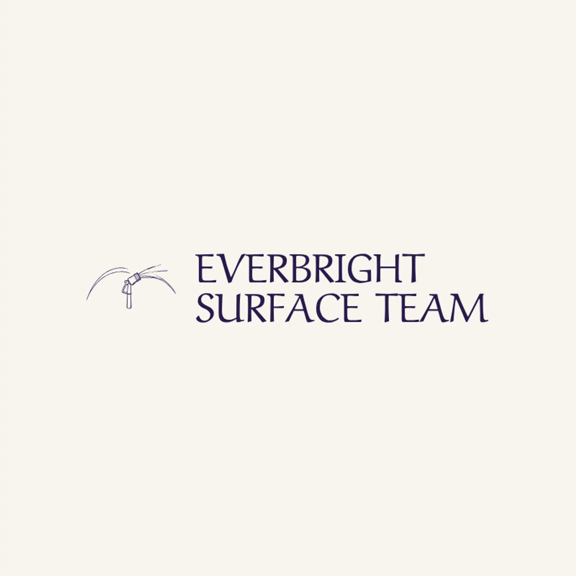 Everbright Surface Team logo for pressure wash