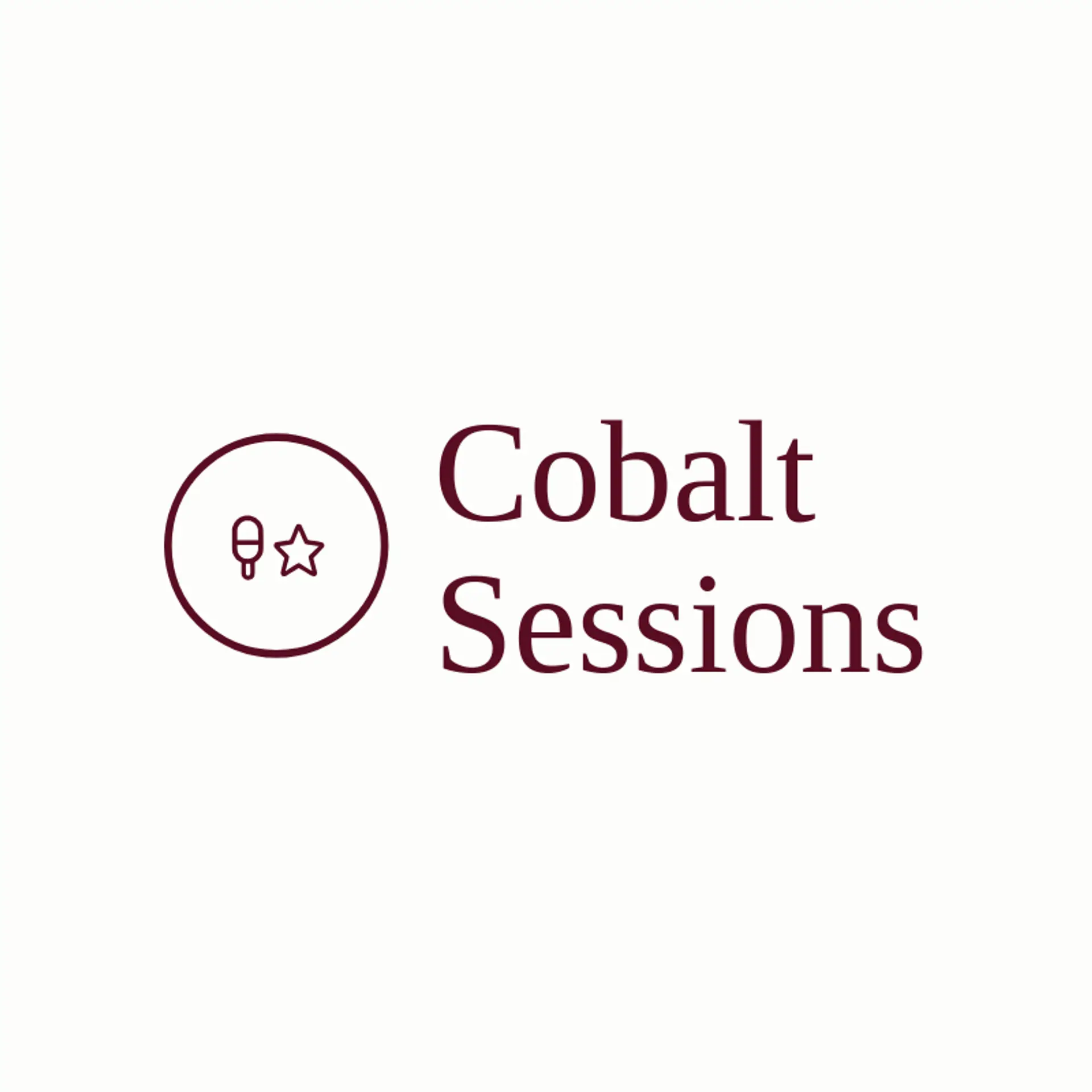Cobalt Sessions logo for karaoke