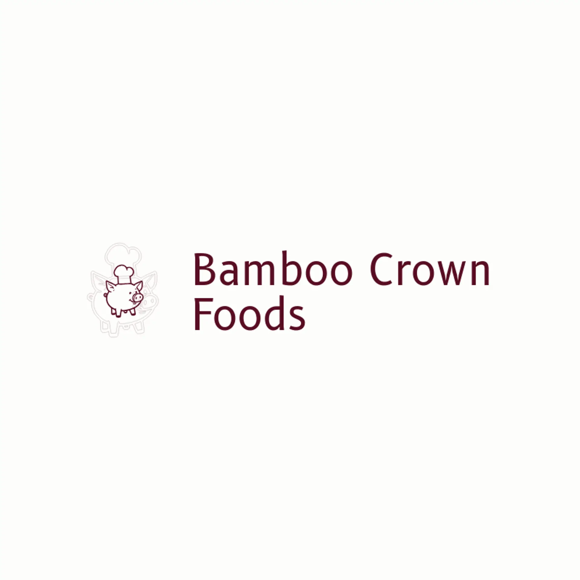 Bamboo Crown Foods logo for lechon