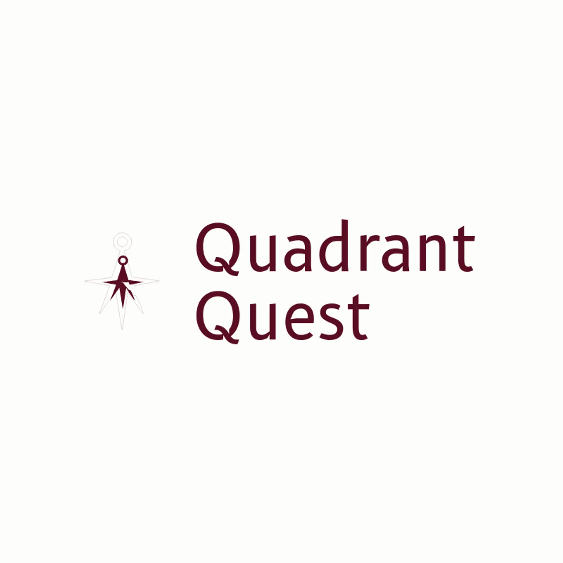 Quadrant Quest logo for compass
