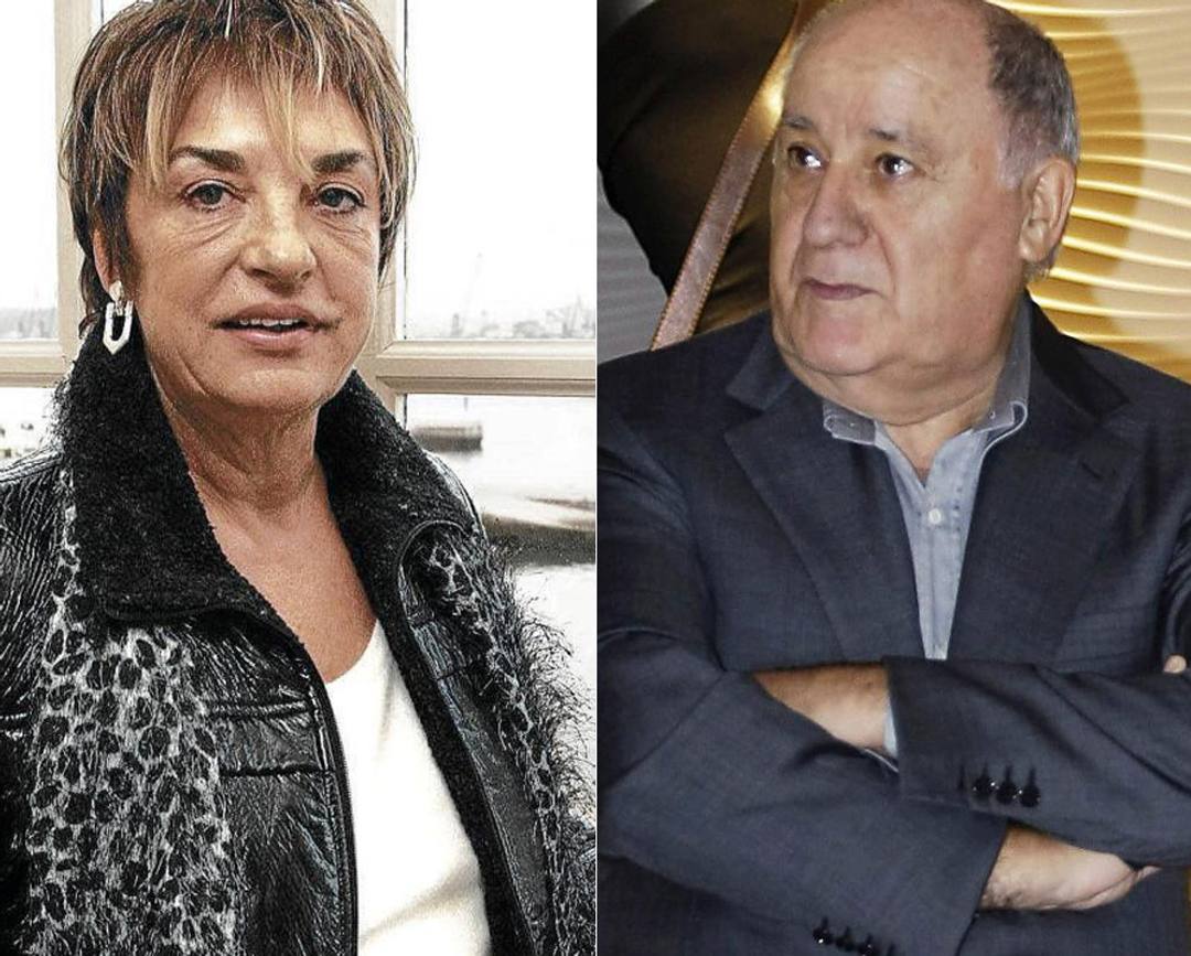 Zara co-founders Amancio Ortega and Rosalia Mera | Source: El Mundo