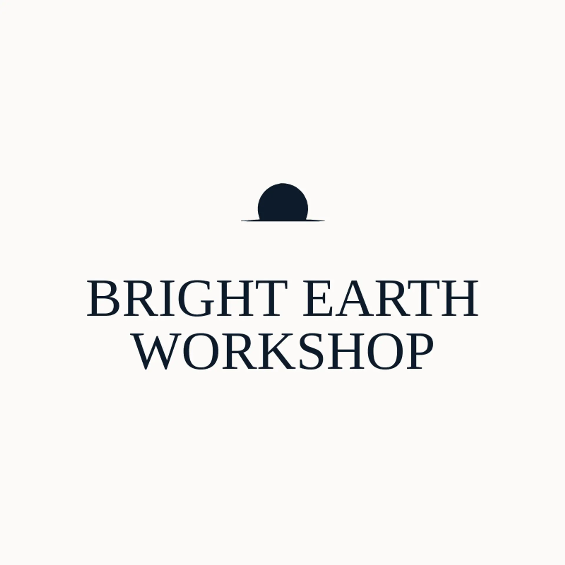 Bright Earth Workshop logo for sustainability