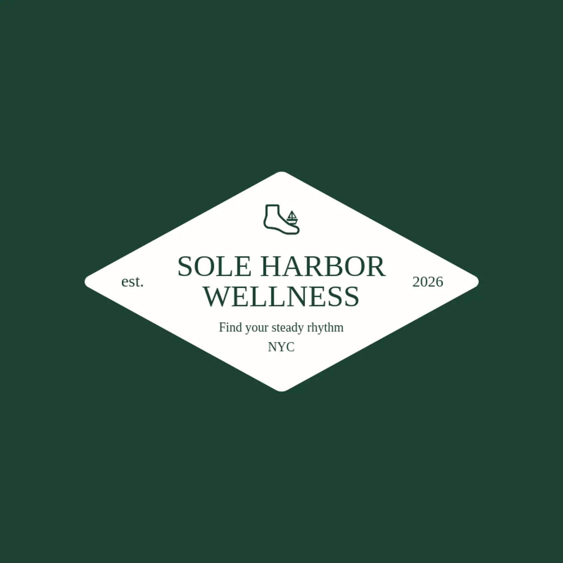 Sole Harbor Wellness logo for foot