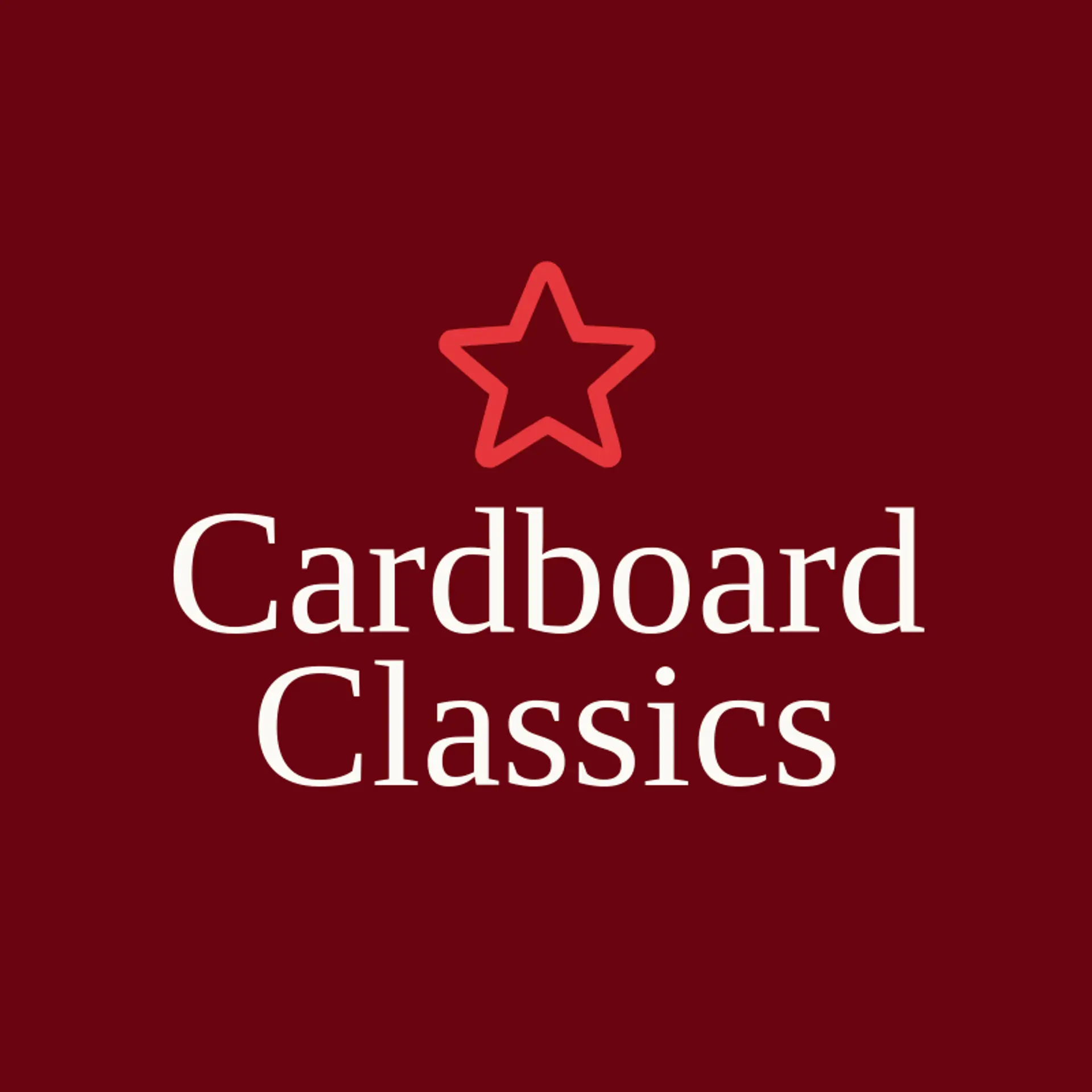 Cardboard Classics logo for trading card