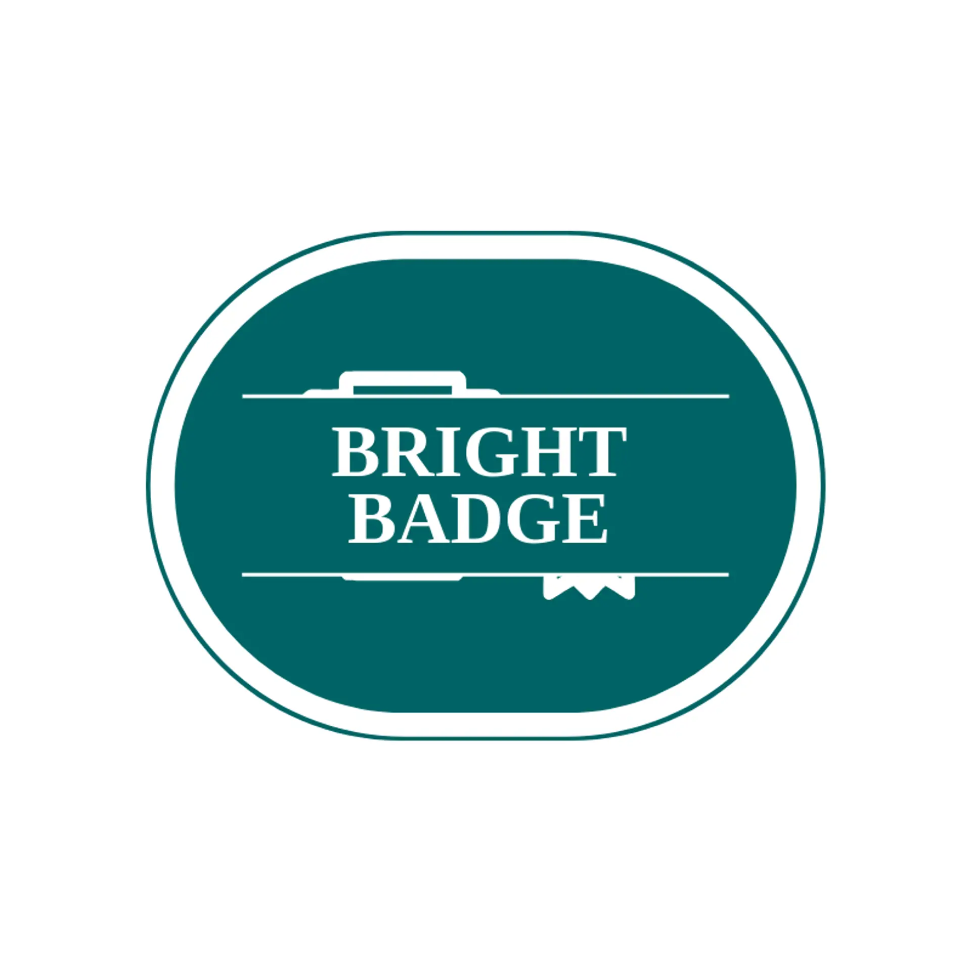 Bright Badge logo for trophy