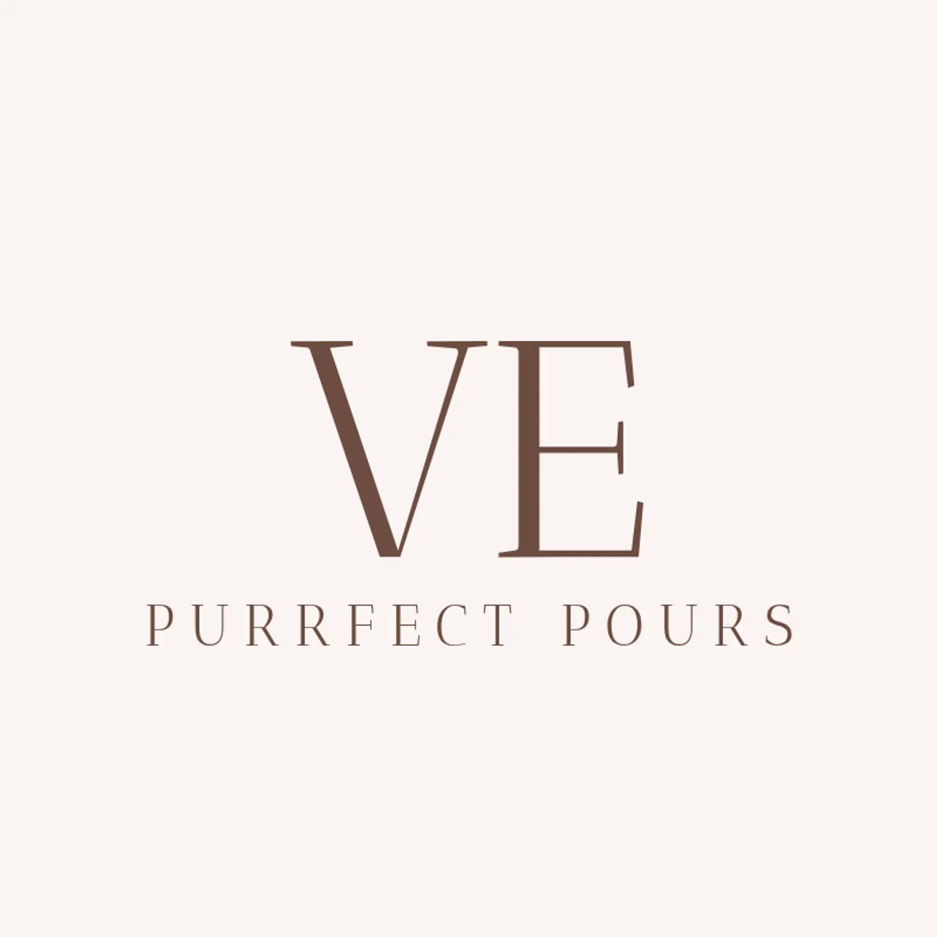 Purrfect Pours logo for cat cafe
