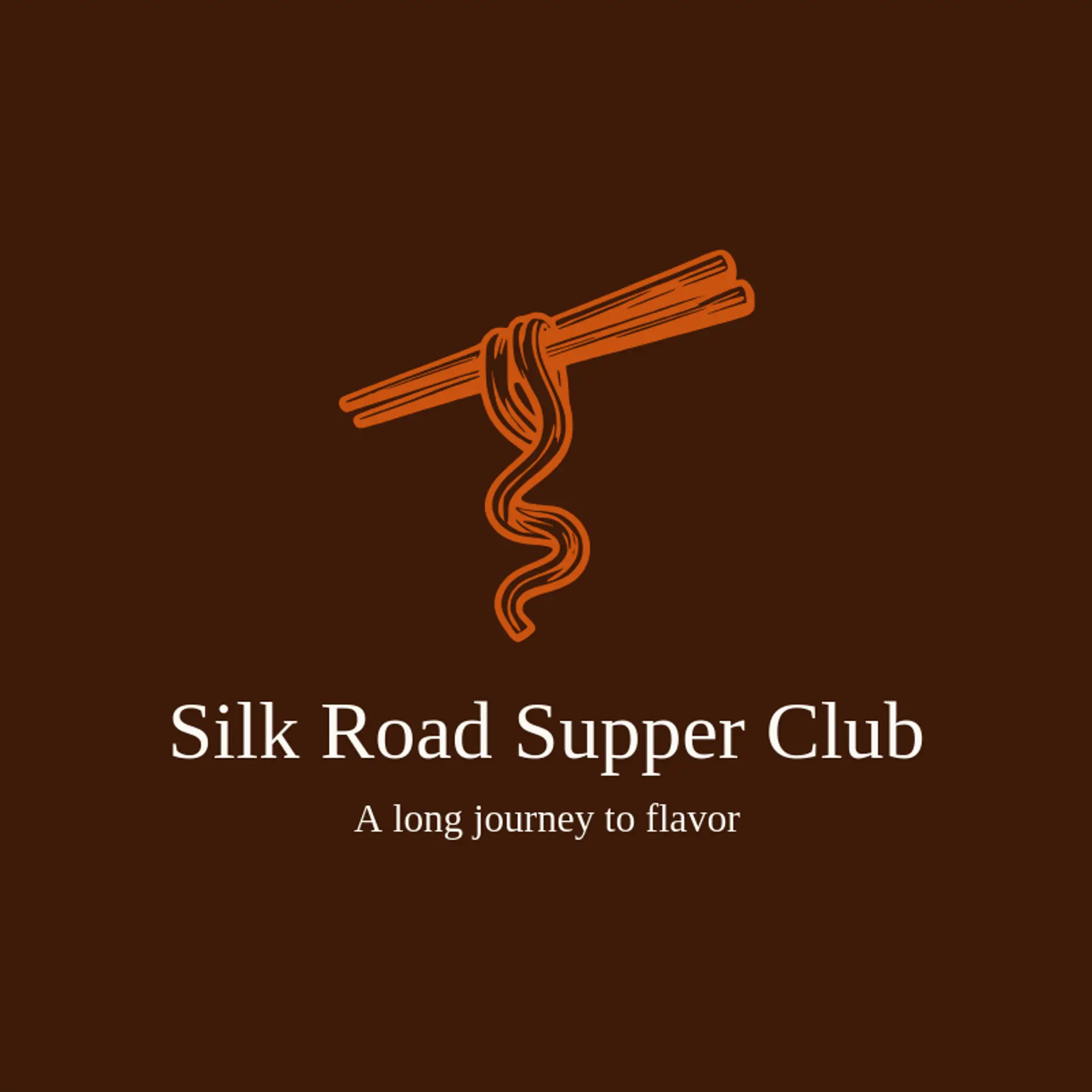 Silk Road Supper Club logo for chinese food