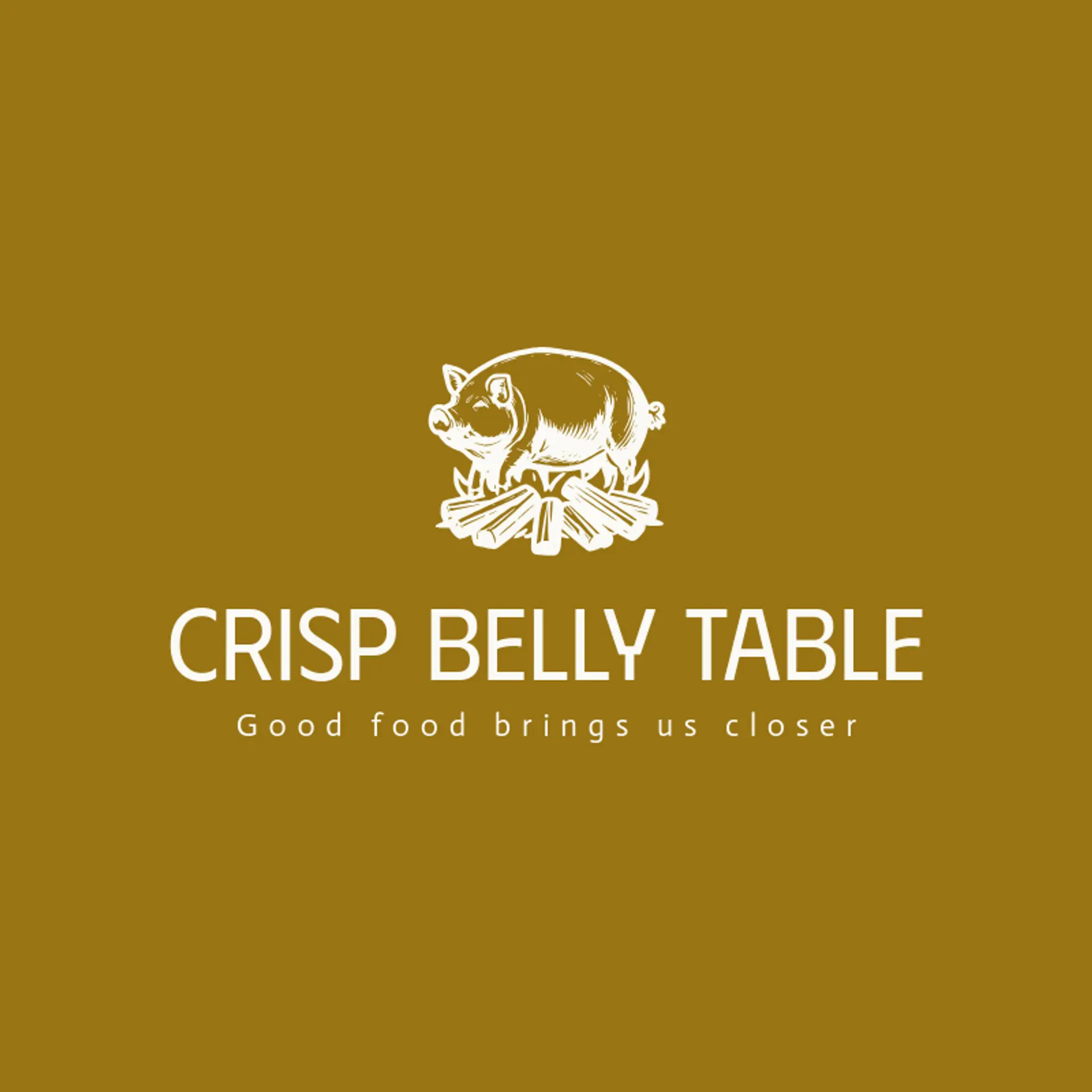 Crisp Belly Table logo for lechon