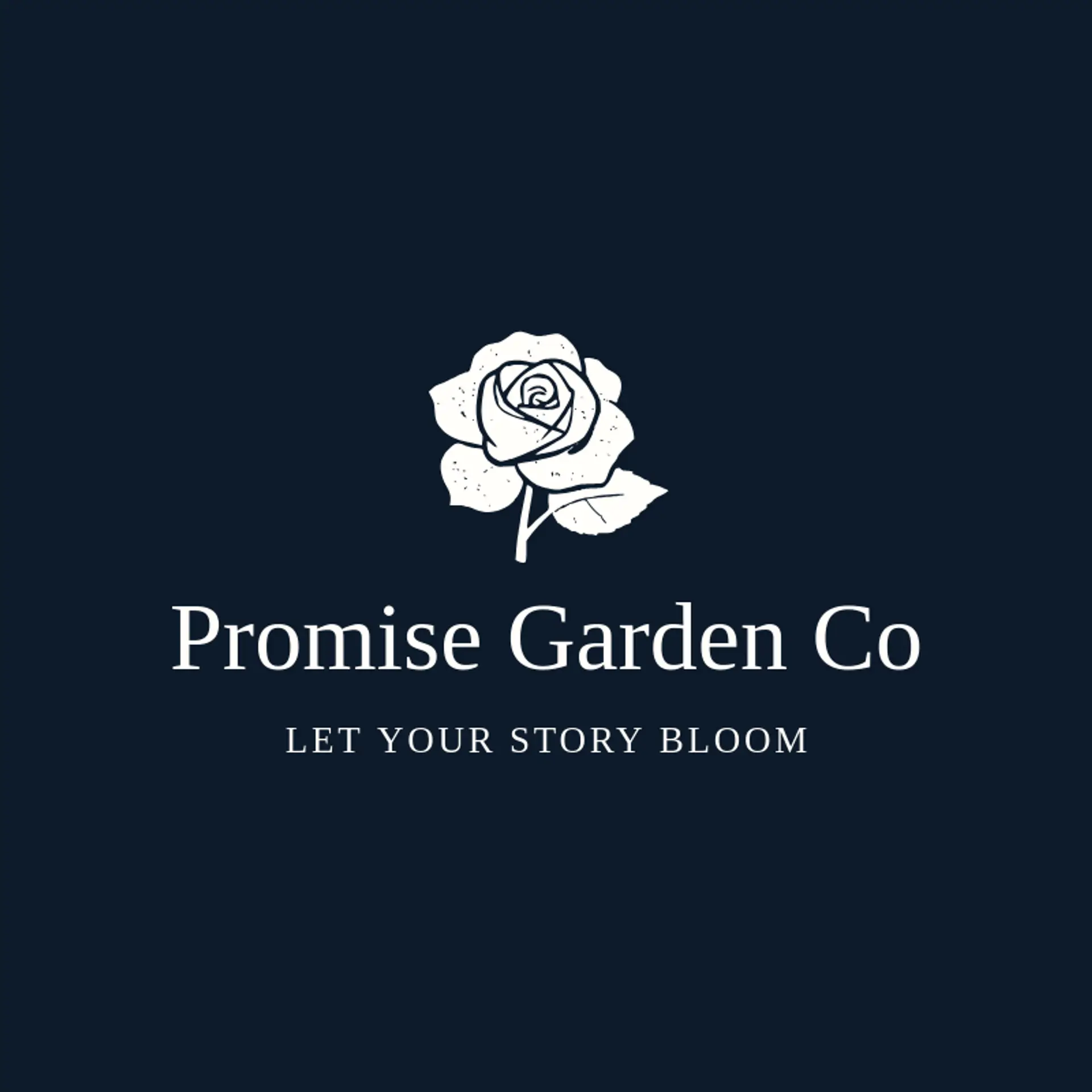 Promise Garden Co logo for lover