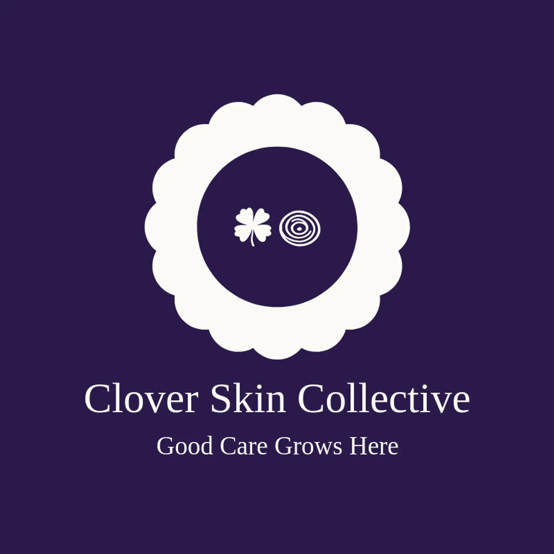 Clover Skin Collective logo for med spa