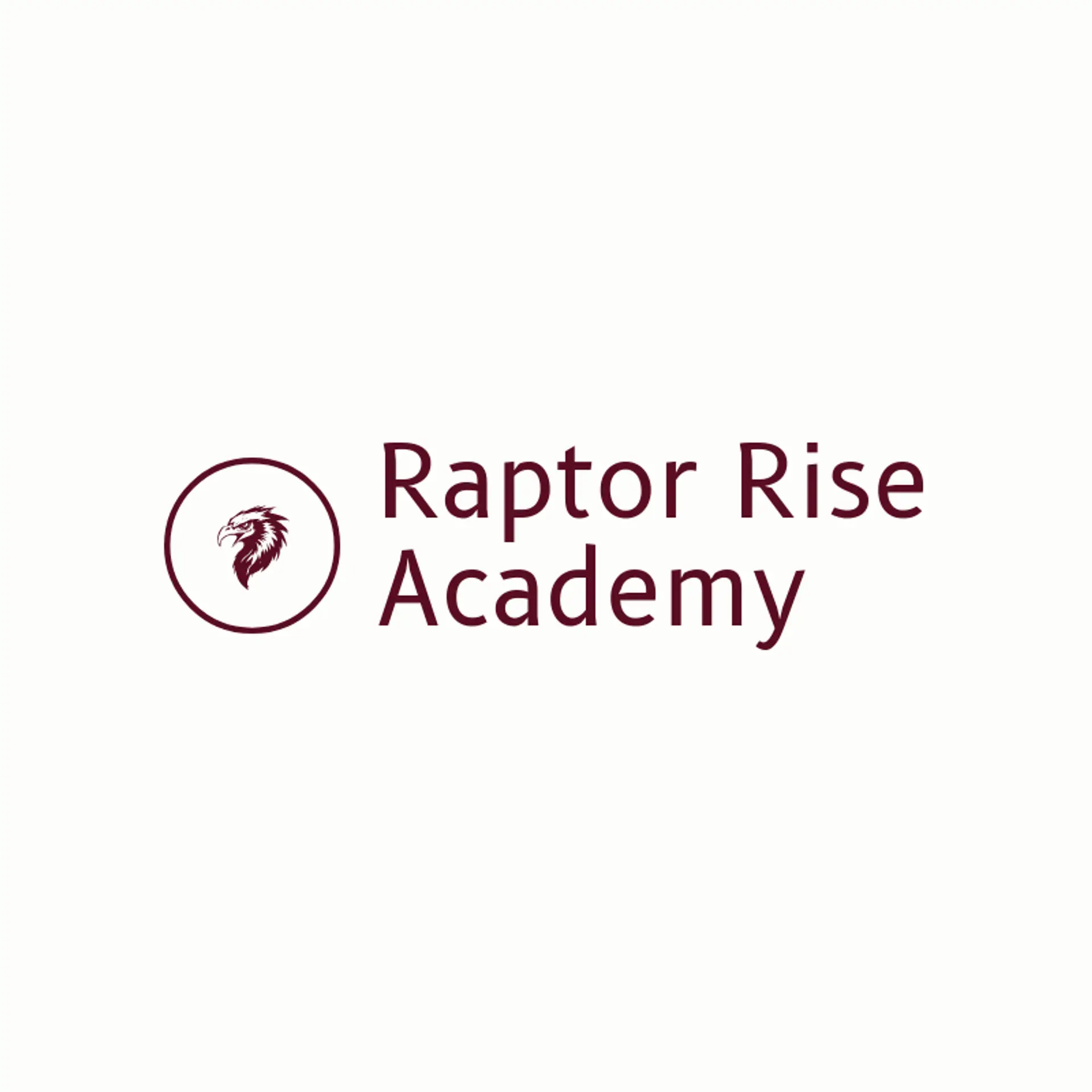 Raptor Rise Academy logo for raptor