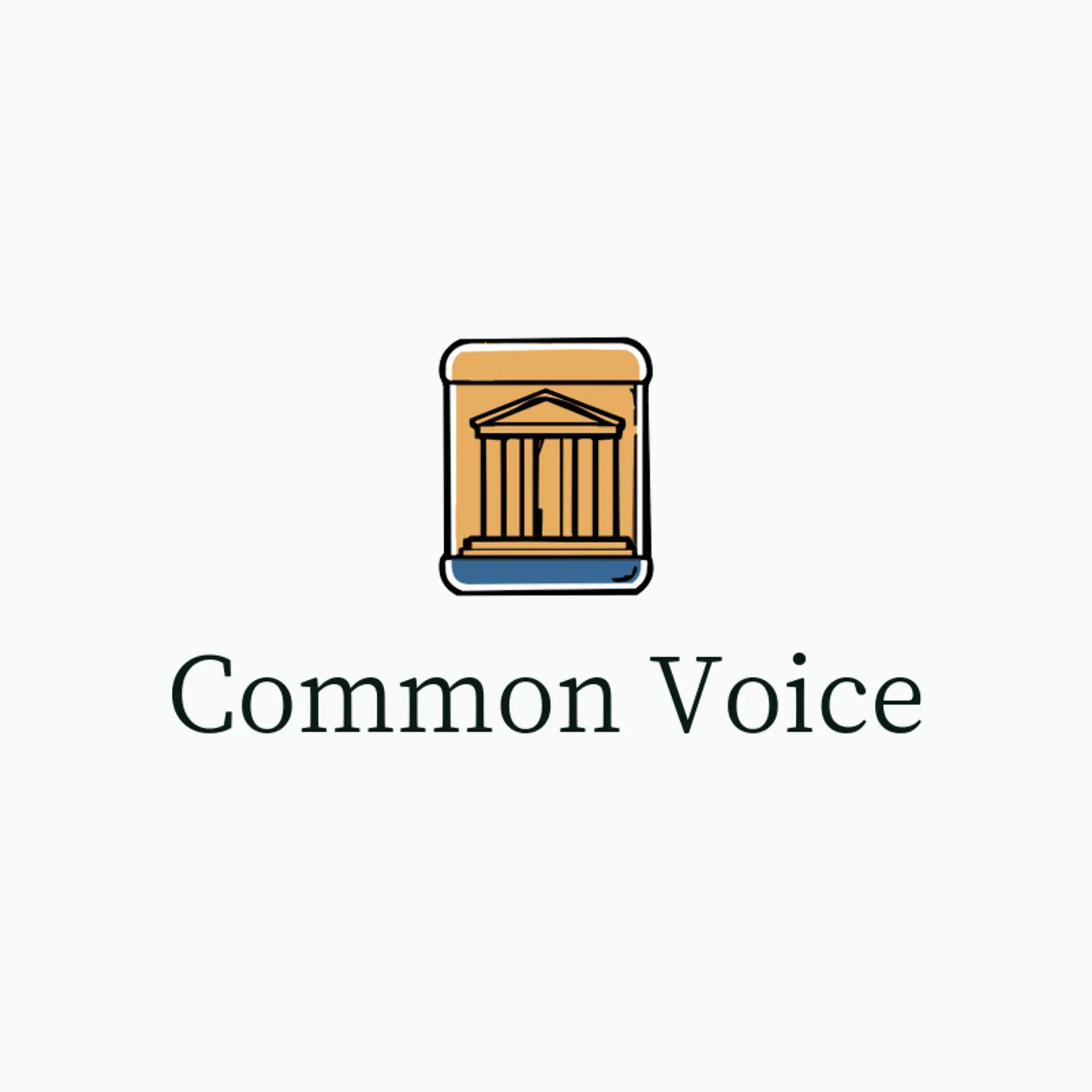 Common Voice logo for congress