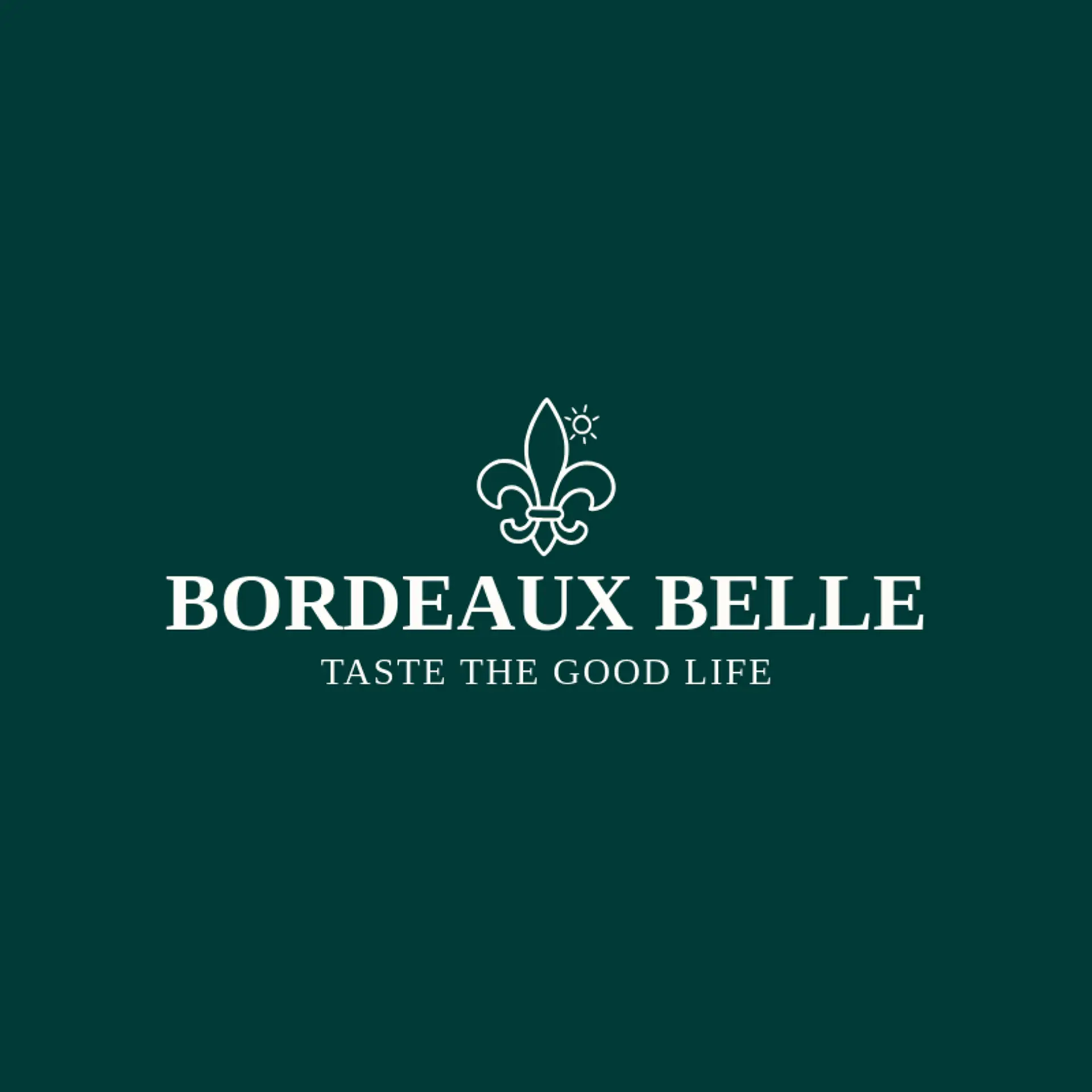 Bordeaux Belle logo for french