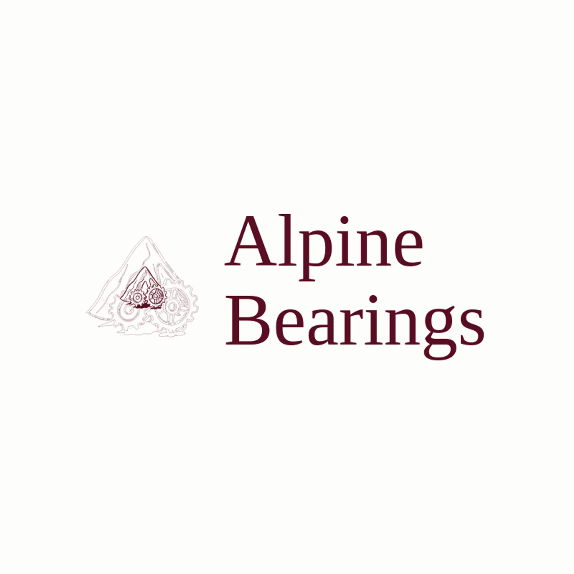 Alpine Bearings logo for gear