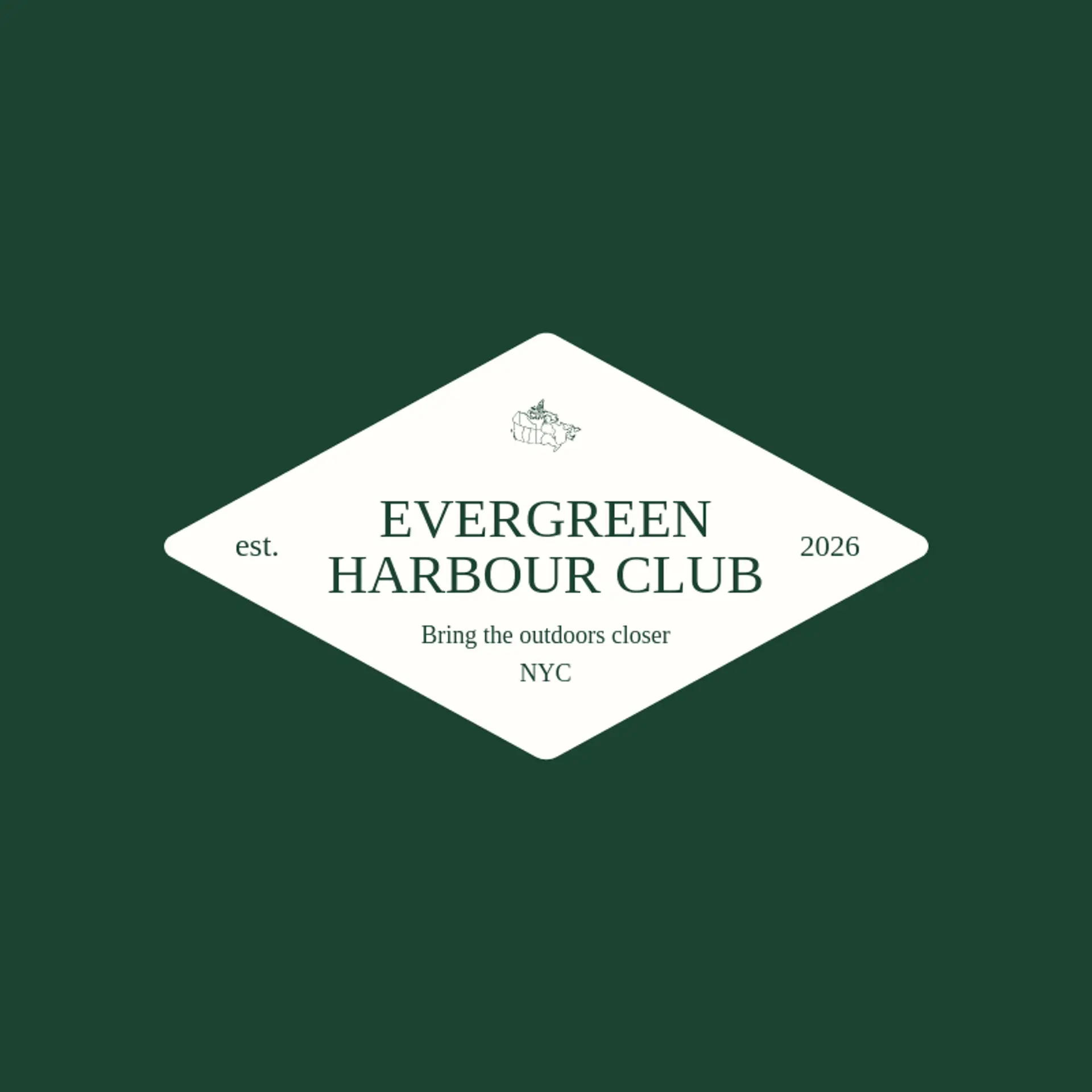 Evergreen Harbour Club logo for canada