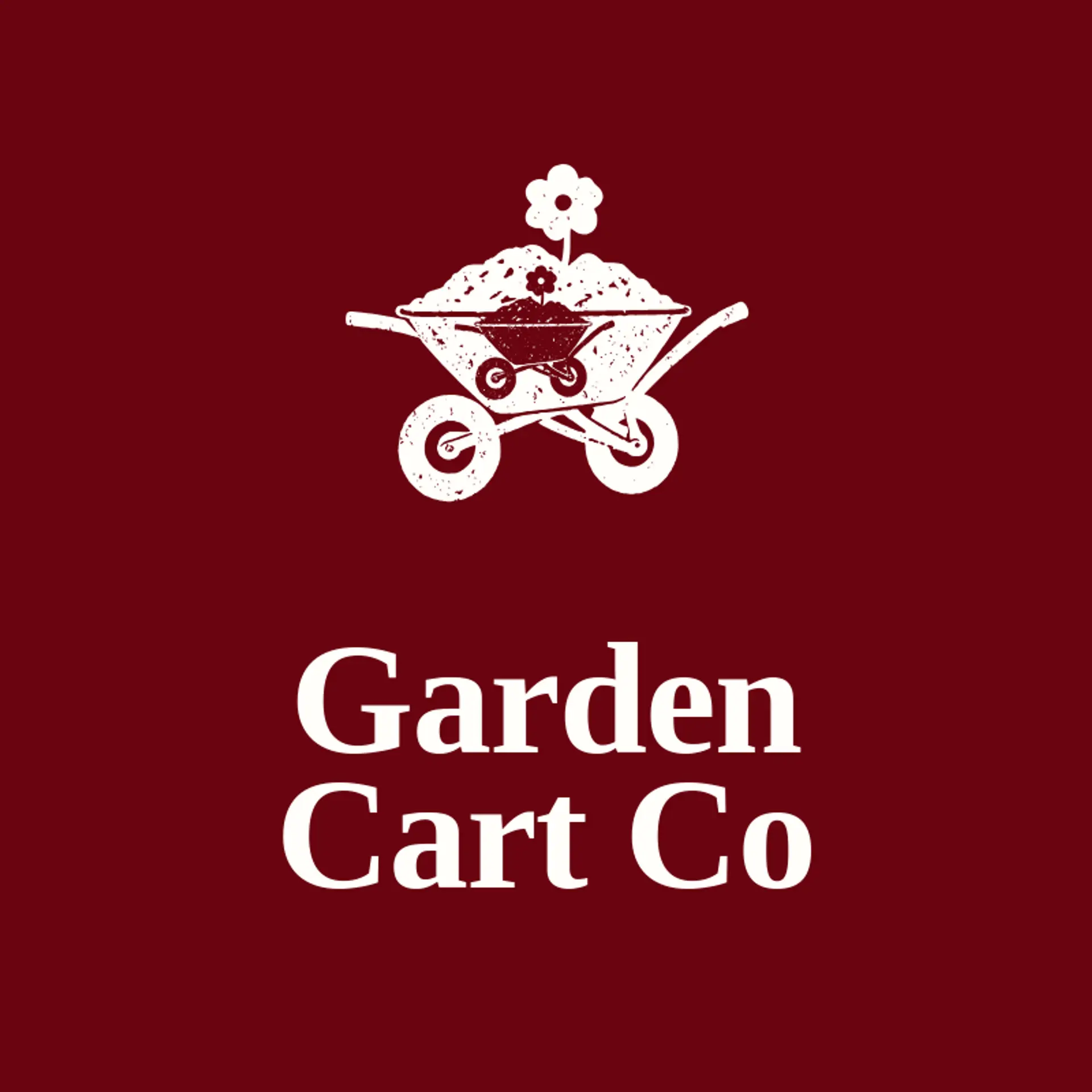Garden Cart Co logo for landscape