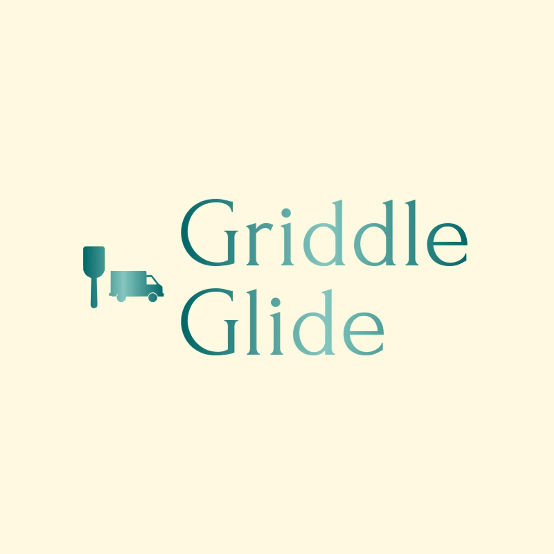 Griddle Glide logo for food truck