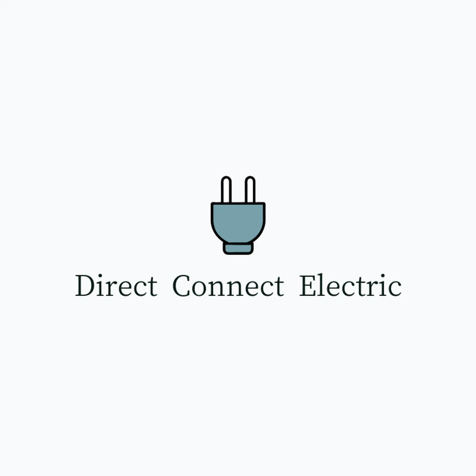 Direct Connect Electric logo for electrician