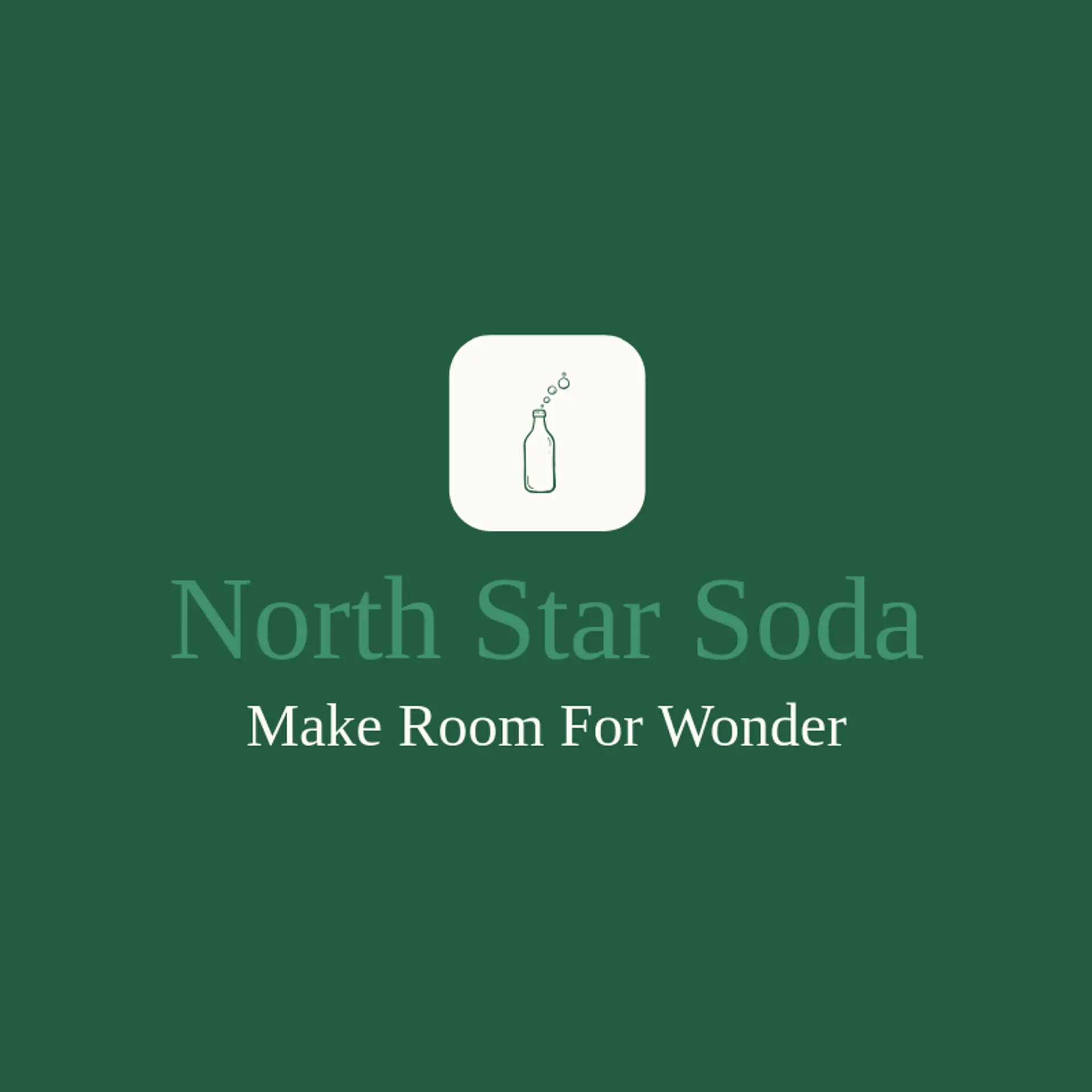 North Star Soda logo for drink