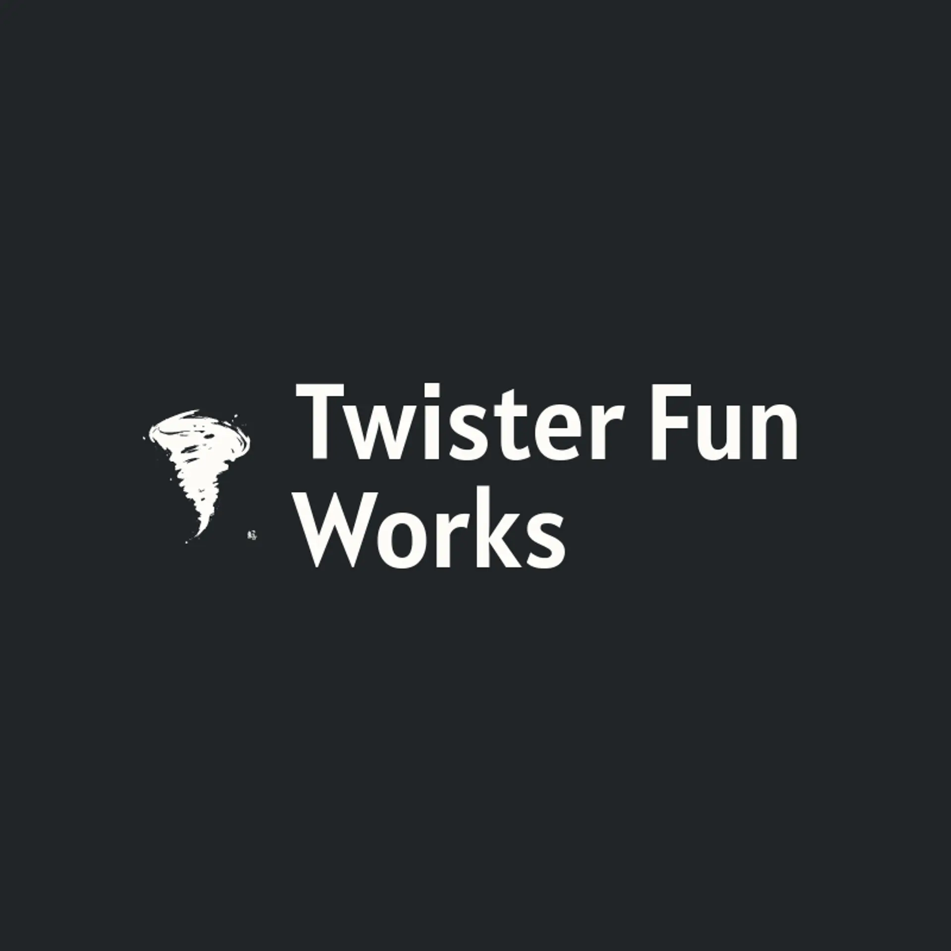 Twister Fun Works logo for twister