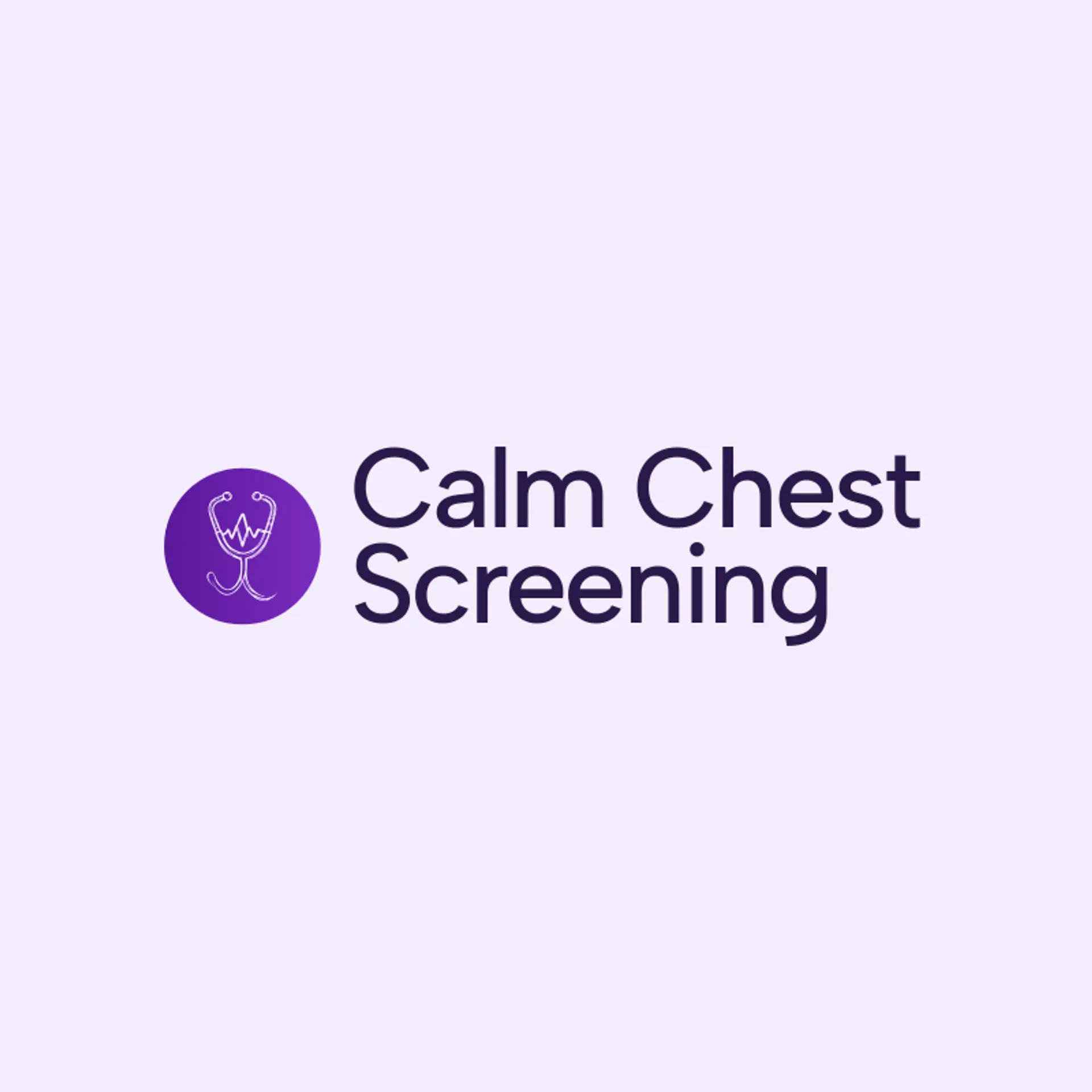 Calm Chest Screening logo for diagnostics