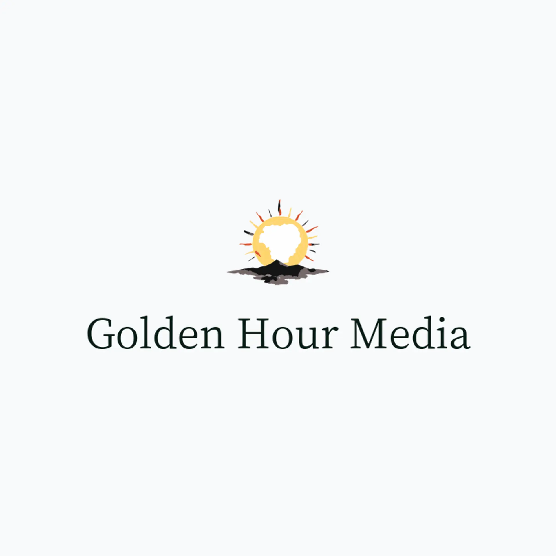 Golden Hour Media logo for horizon