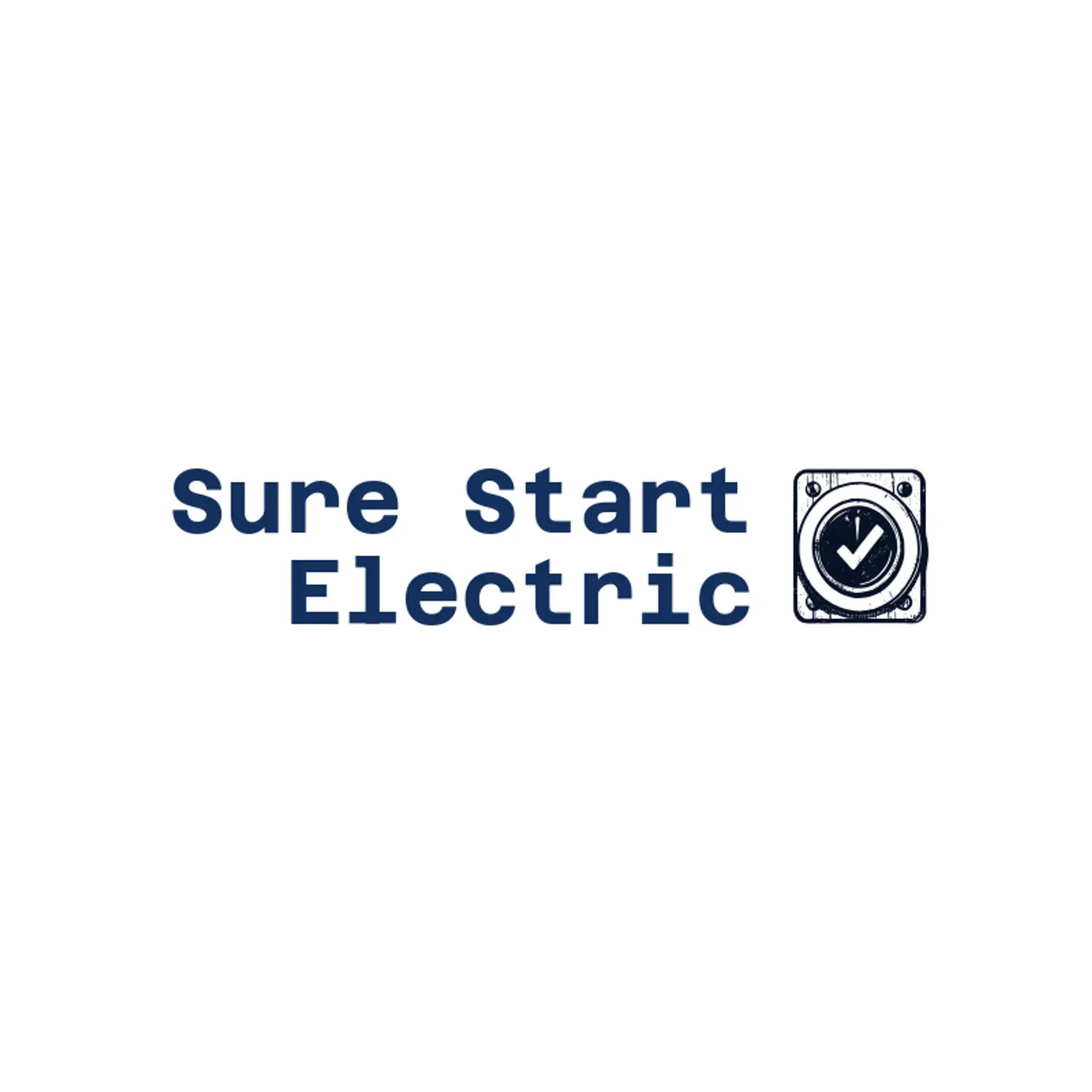Sure Start Electric logo for electrician