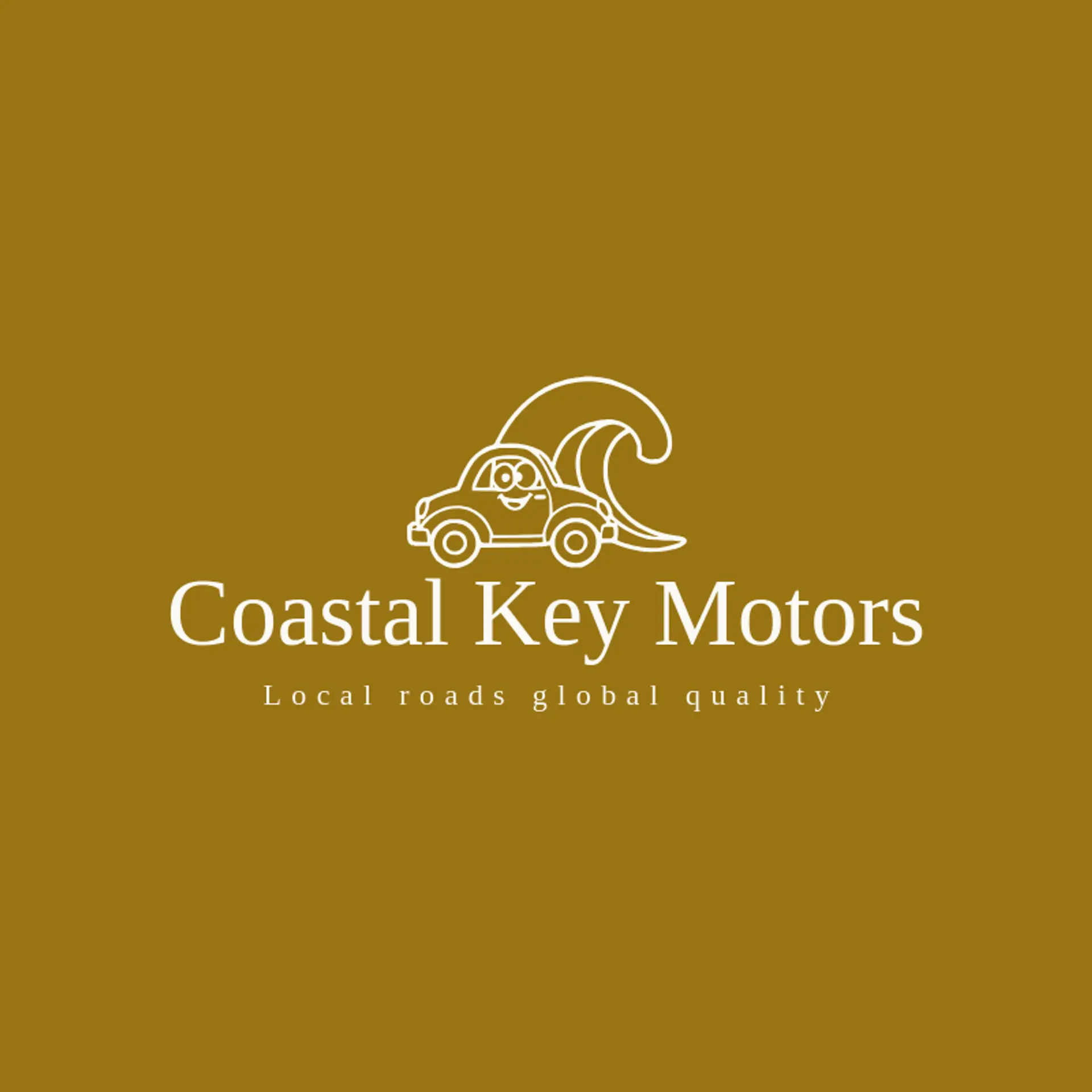 Coastal Key Motors logo for car dealership