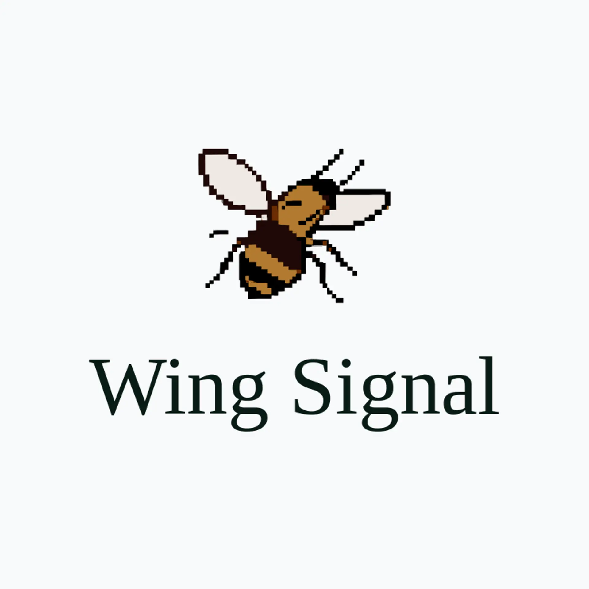 Wing Signal logo for wasp