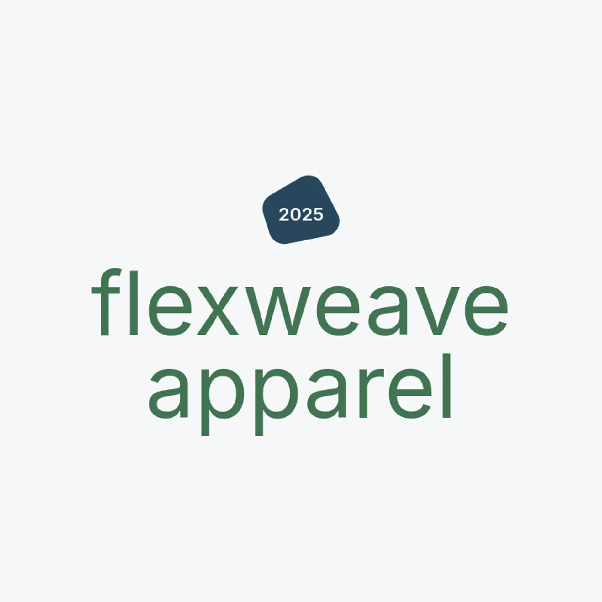 Fitted Flex logo for fitness clothing