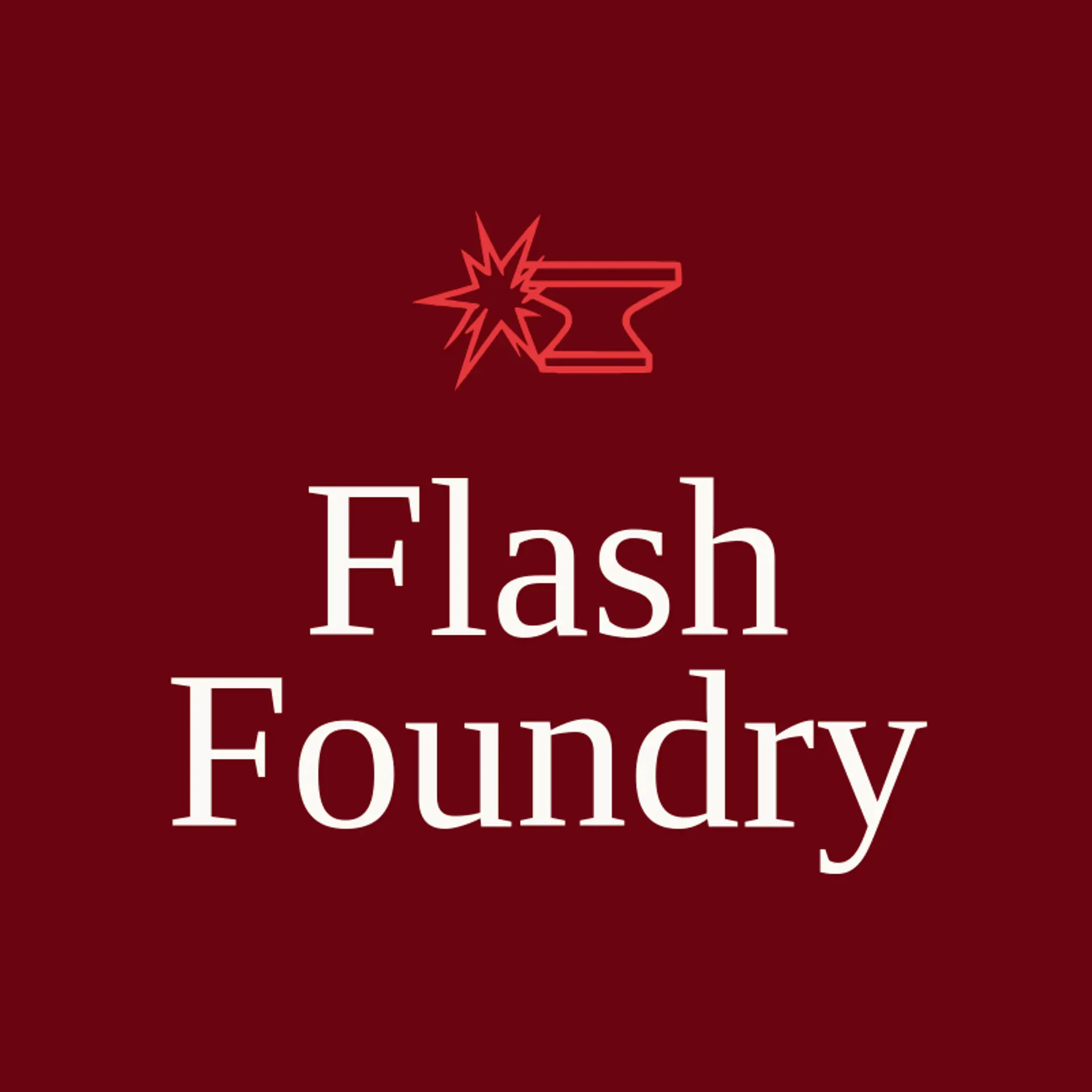 Flash Foundry logo for flash