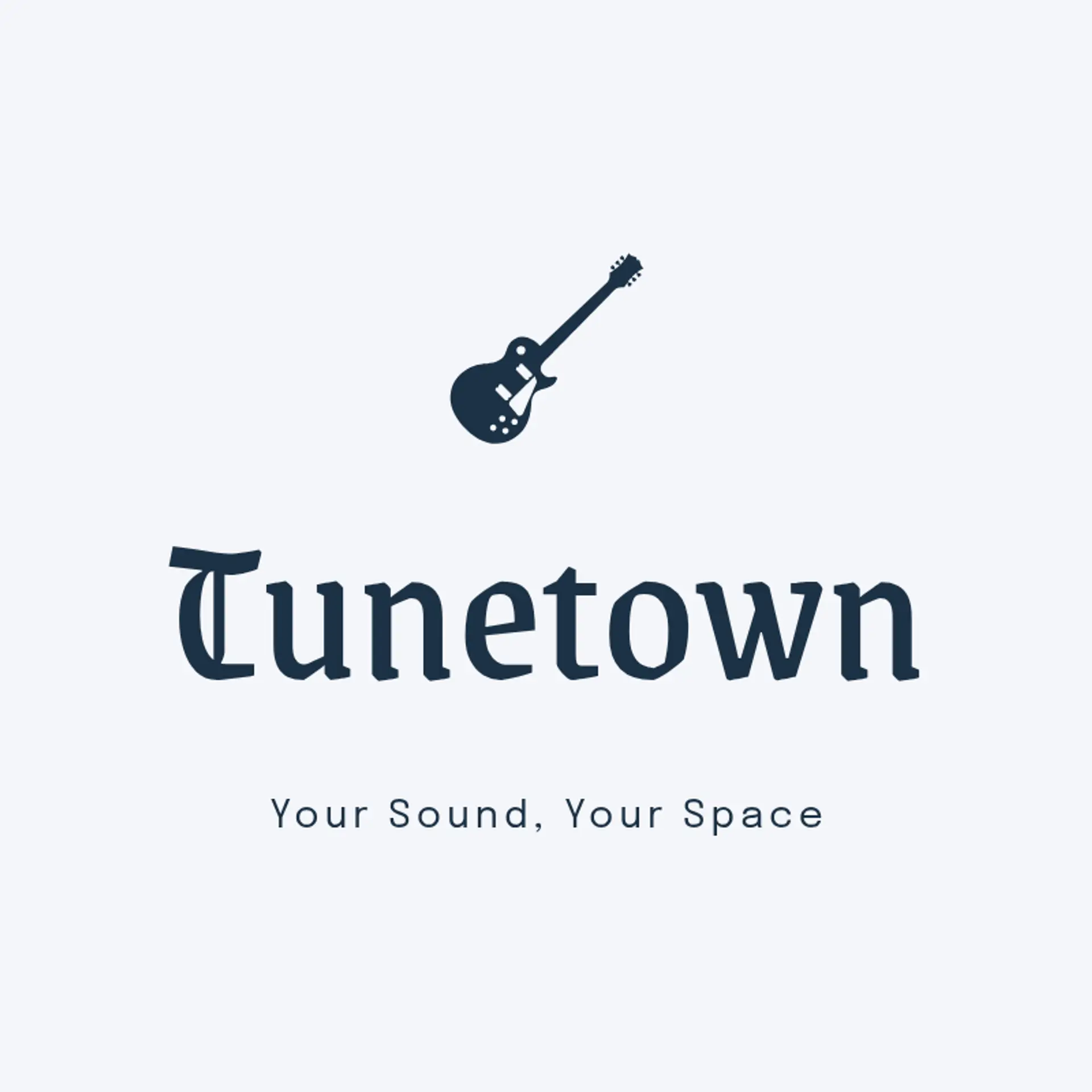Groove Haven logo for music store