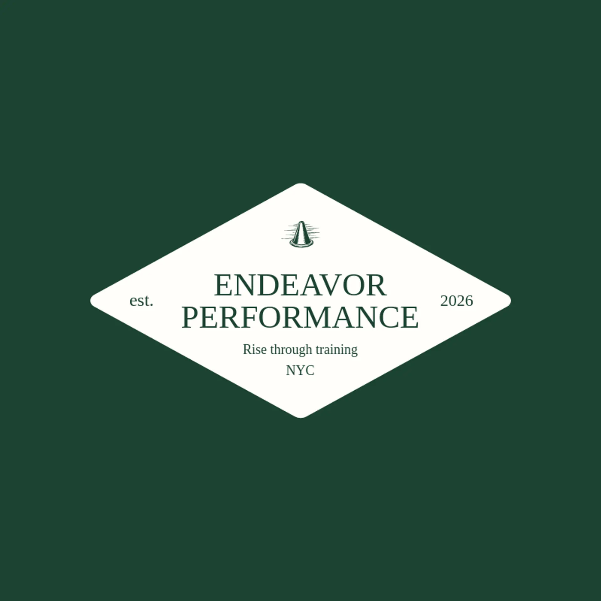 Endeavor Performance logo for athletic training