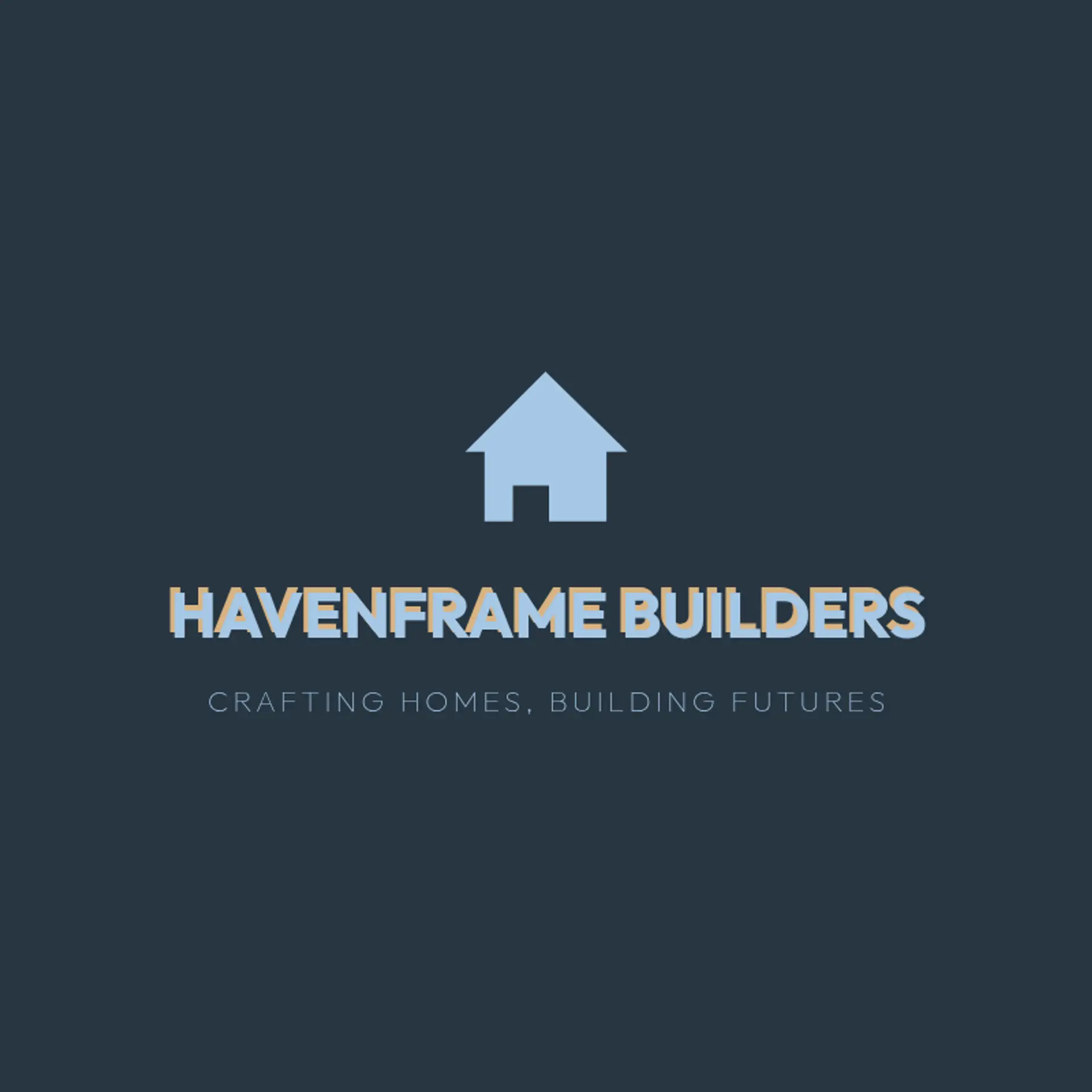 HavenFrame Builders logo for house construction