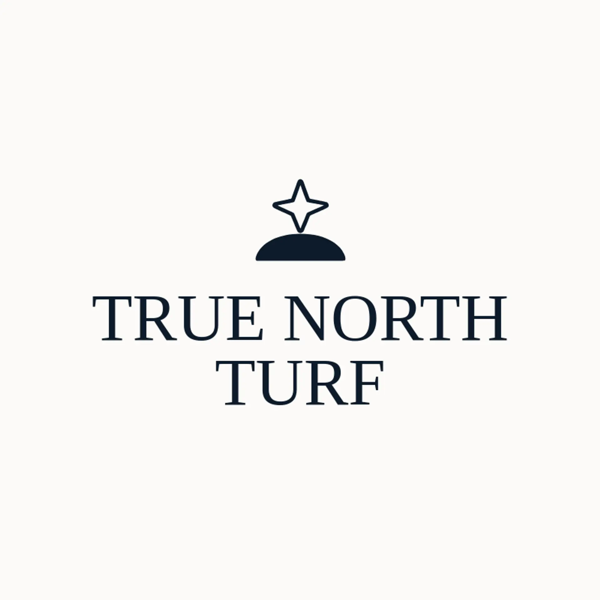 True North Turf logo for lawn service